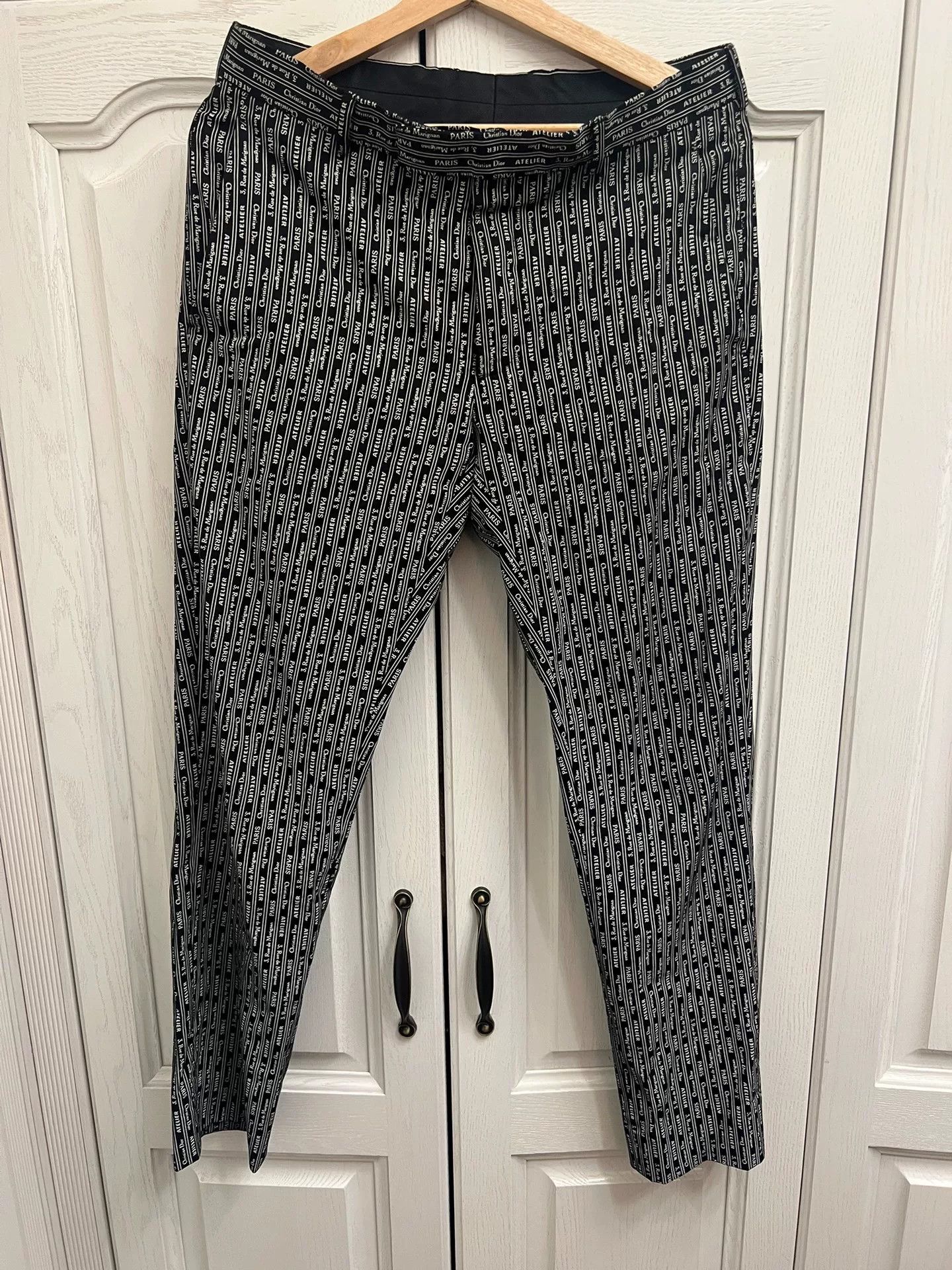 Dior Dior Monogram Wool Tailored Trousers Size US 38 / EU 54 - 1 Thumbnail