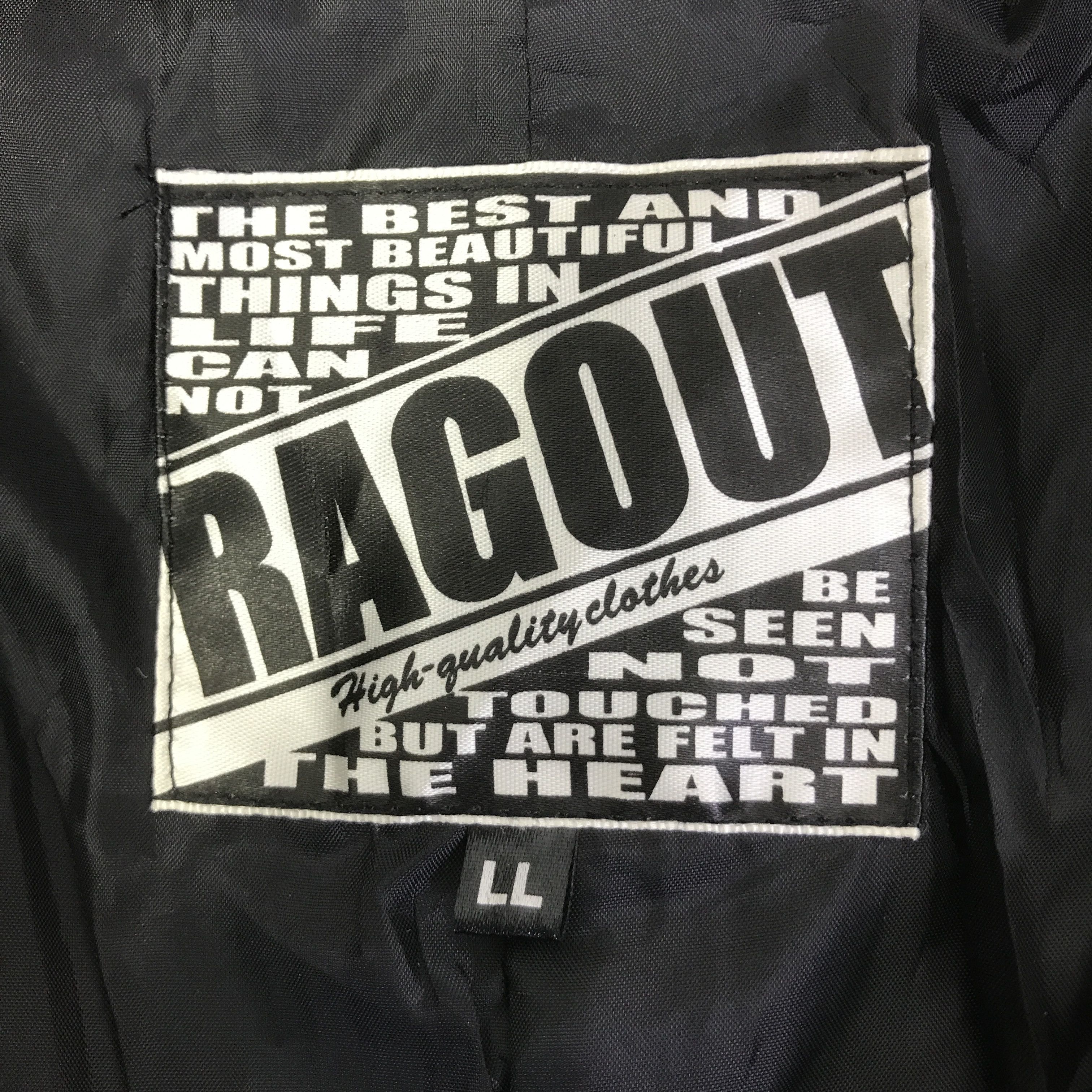 Japanese Brand GOTHIC PUNK RAGOUT WOOL DESIGN BUTTON JACKET K99B14 Size US L / EU 52-54 / 3 - 9 Thumbnail