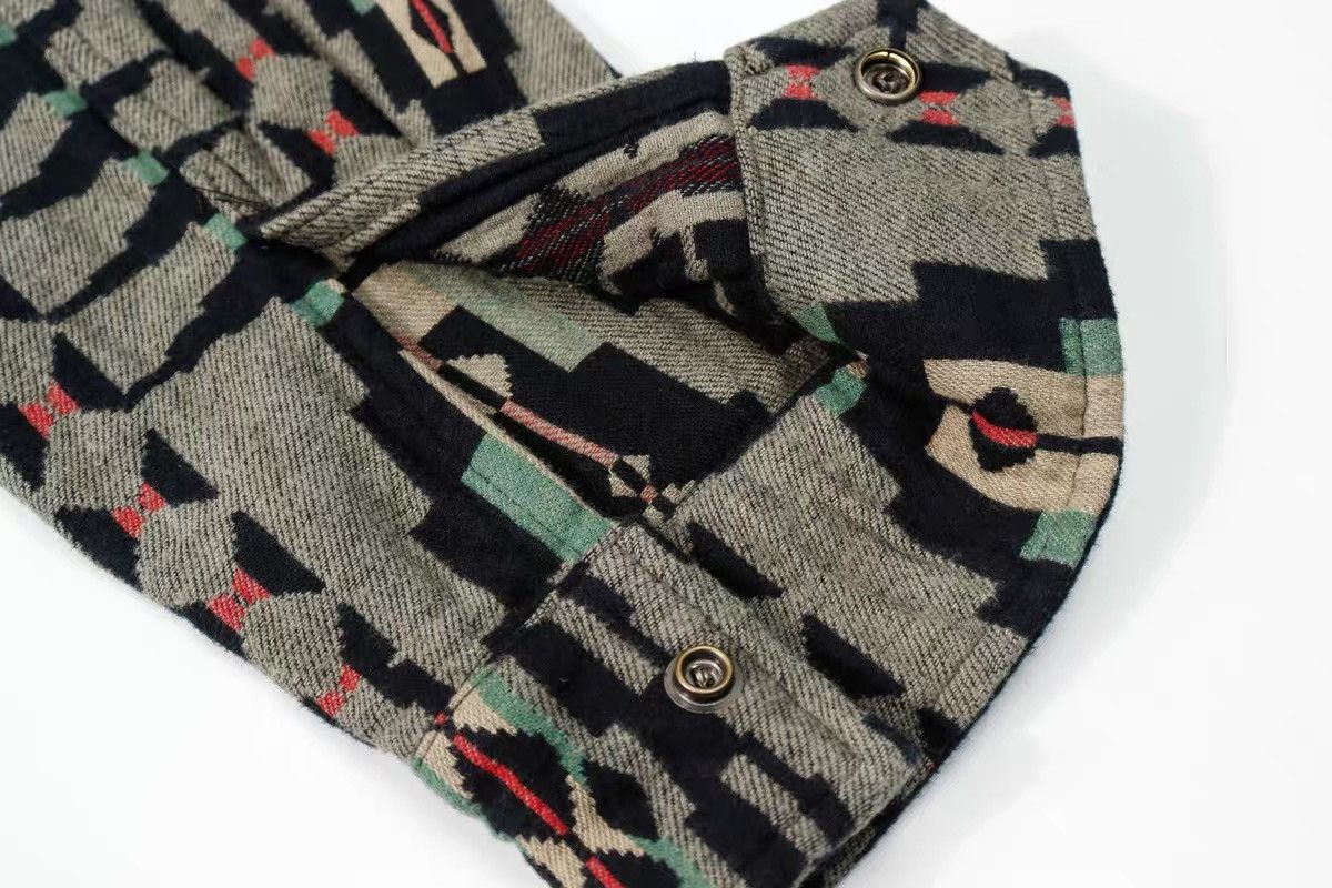 RRL Ralph Lauren RRL Cotton-Twill Jacquard Shirt Size US L / EU 52-54 / 3 - 22 Thumbnail