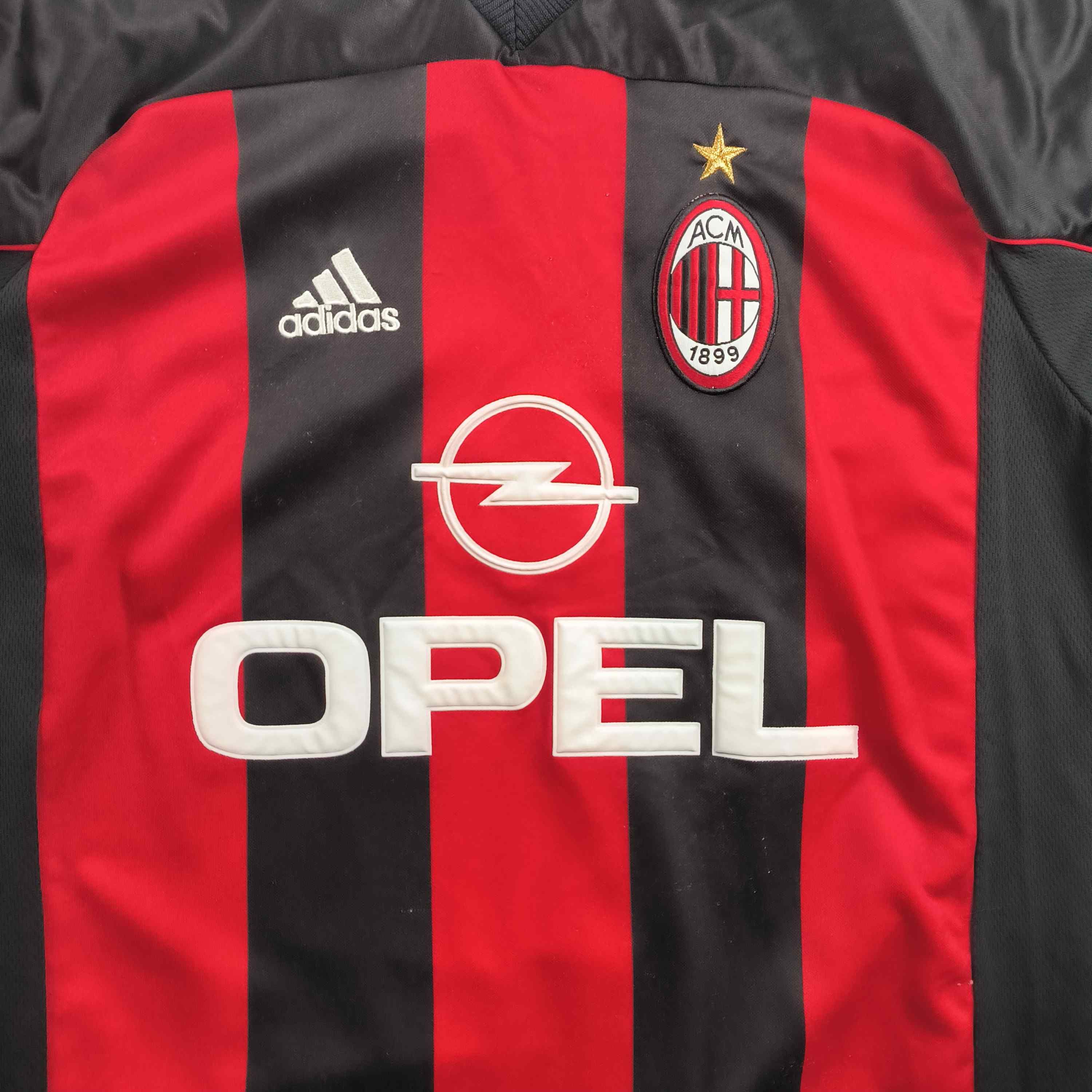 Adidas AC Milan 2000-02 Adidas home football jersey shirt size M Size US M / EU 48-50 / 2 - 3 Thumbnail