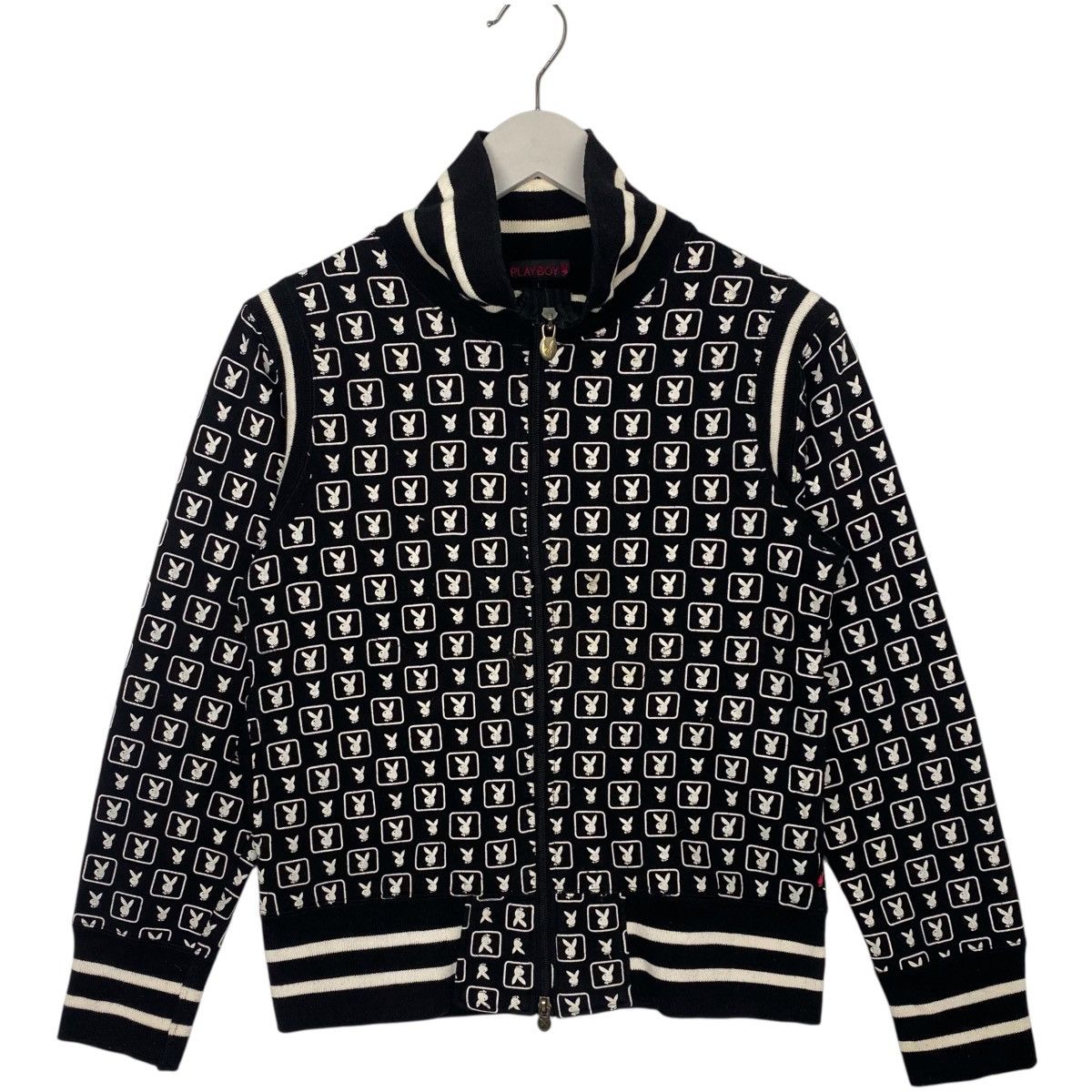 Other Vintage Playboy Full Zip Hoodie Black Pullover Jumper Size L Size US L / EU 52-54 / 3 - 1 Thumbnail