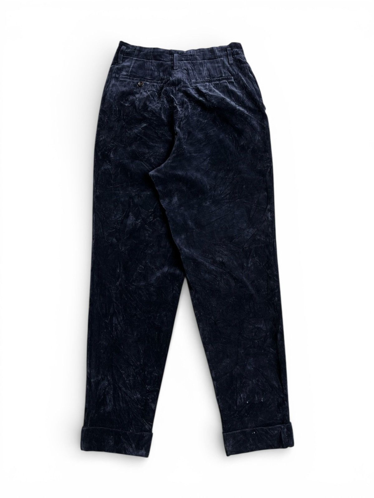 Comme des Garcons Tricot Comme Des Garcons Pleated Pants Velvet Size US 29 - 4 Thumbnail