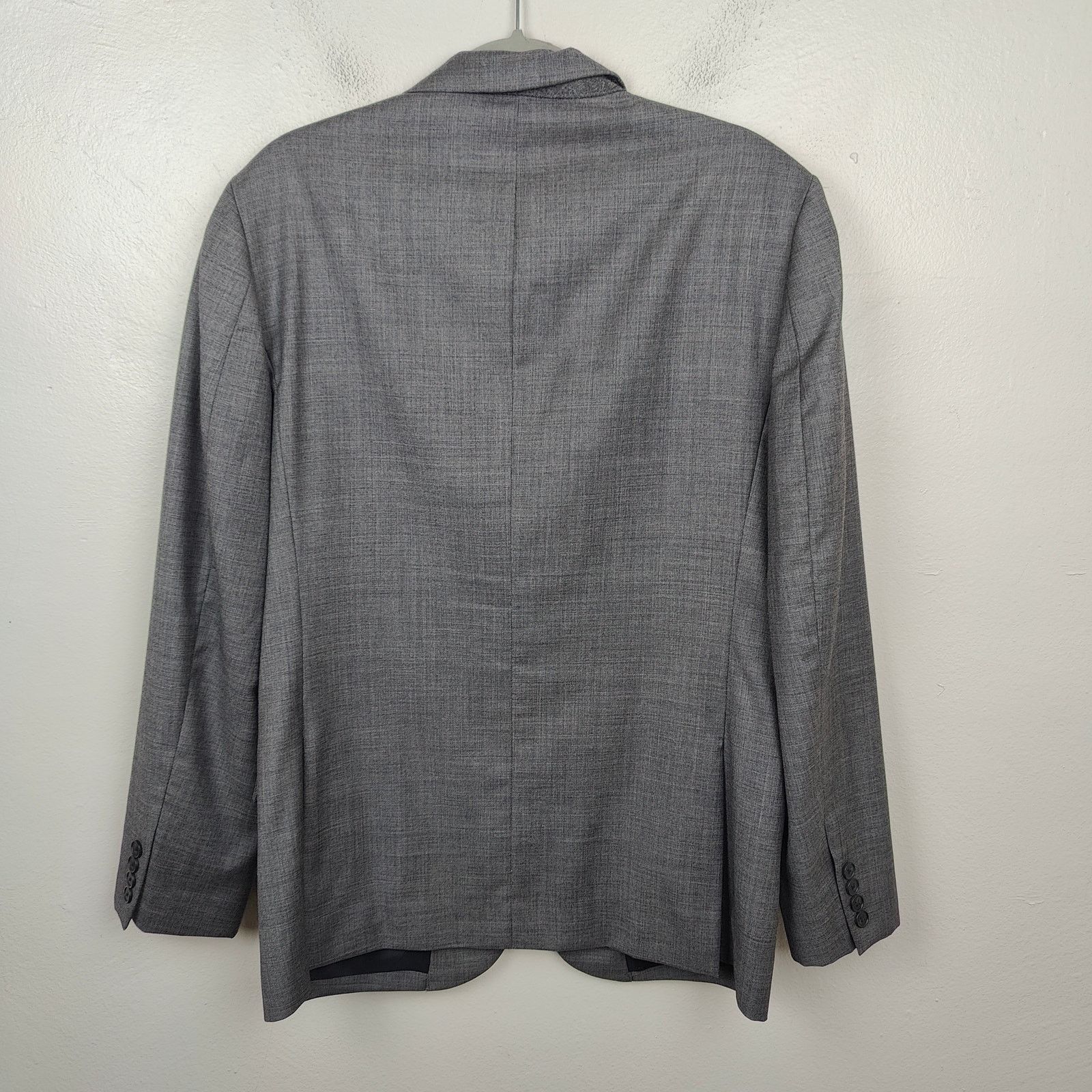 J.Crew J Crew Thompson Wool Blazer Mens 40R Gray Preppy Suit Size 40R - 2 Thumbnail