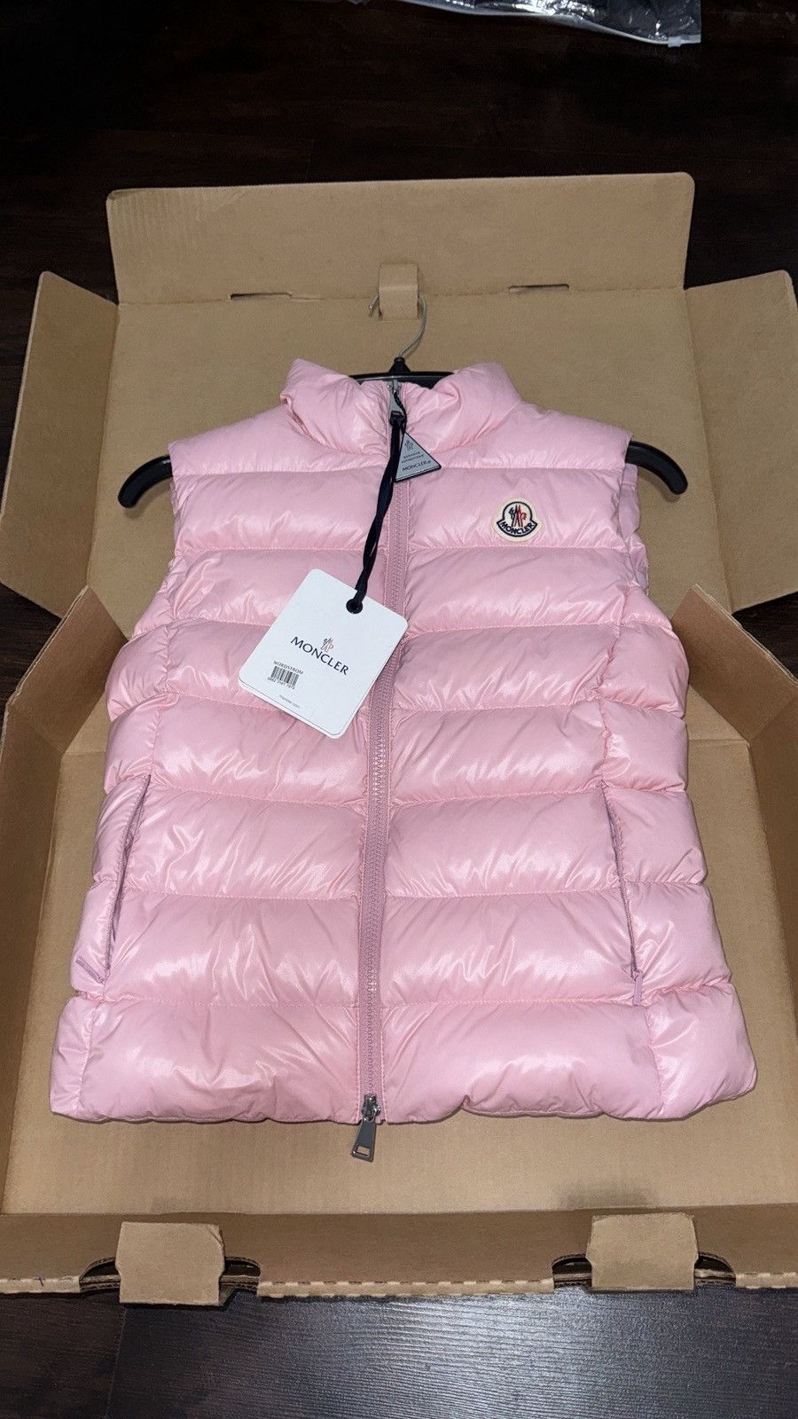 Moncler Pink Moncler vest Size XS / US 0-2 / IT 36-38 - 1 Thumbnail