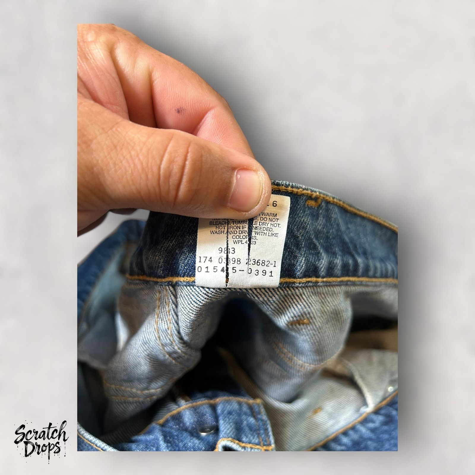 Levi's Vintage Levi's Signature 545 Men's Jeans Deadstock W52 L34 Size US 38 / EU 54 - 4 Thumbnail