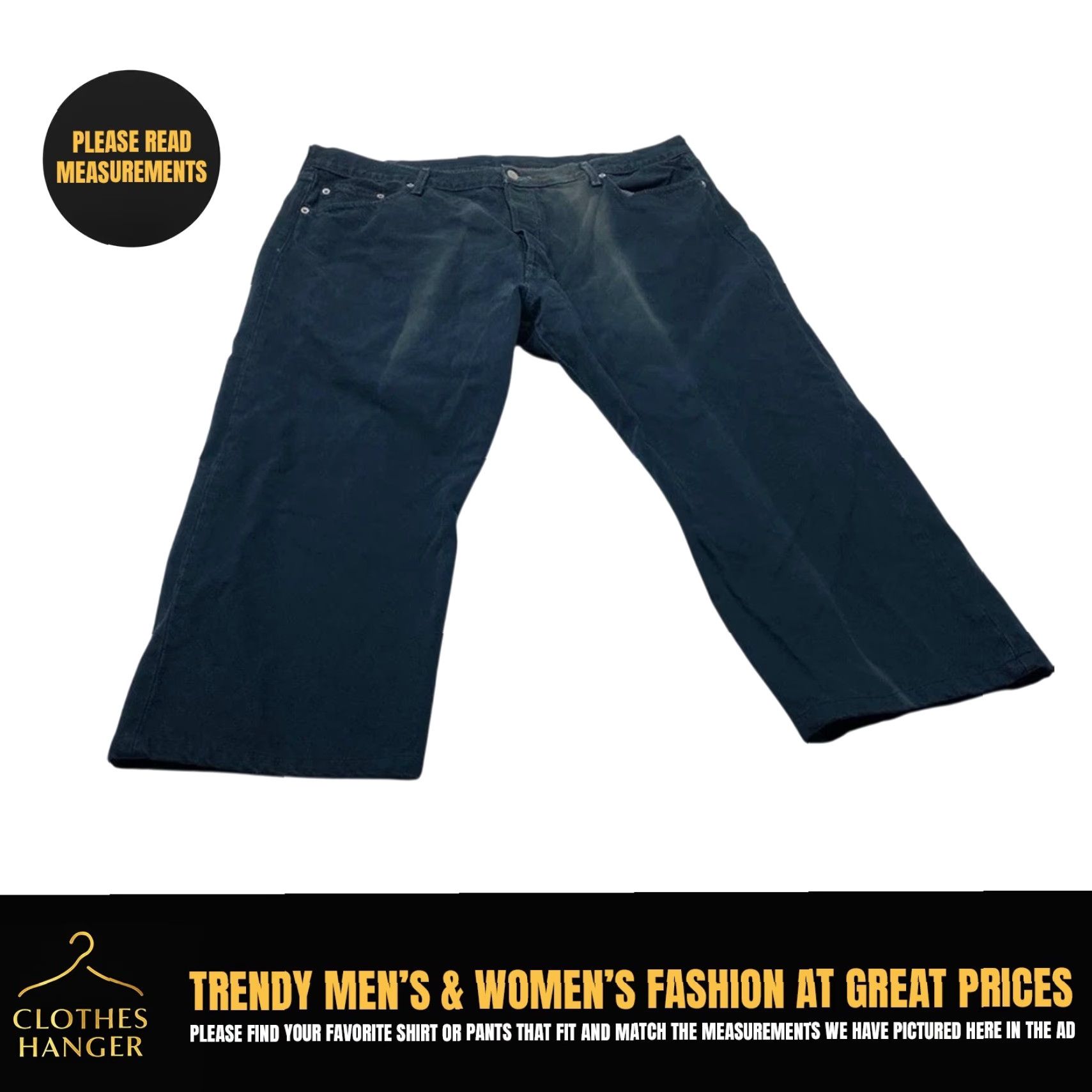Levi's VINTAGE Levi's 501 Jeans 42x25 Denim Dark Blue Button Fly 5-Pocket Mens Regular Cotton Jeans Size US 42 / EU 58 - 2 Thumbnail