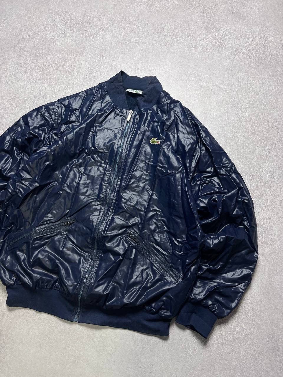 Vintage Lacoste Nylon Bomber Jacket Rare L