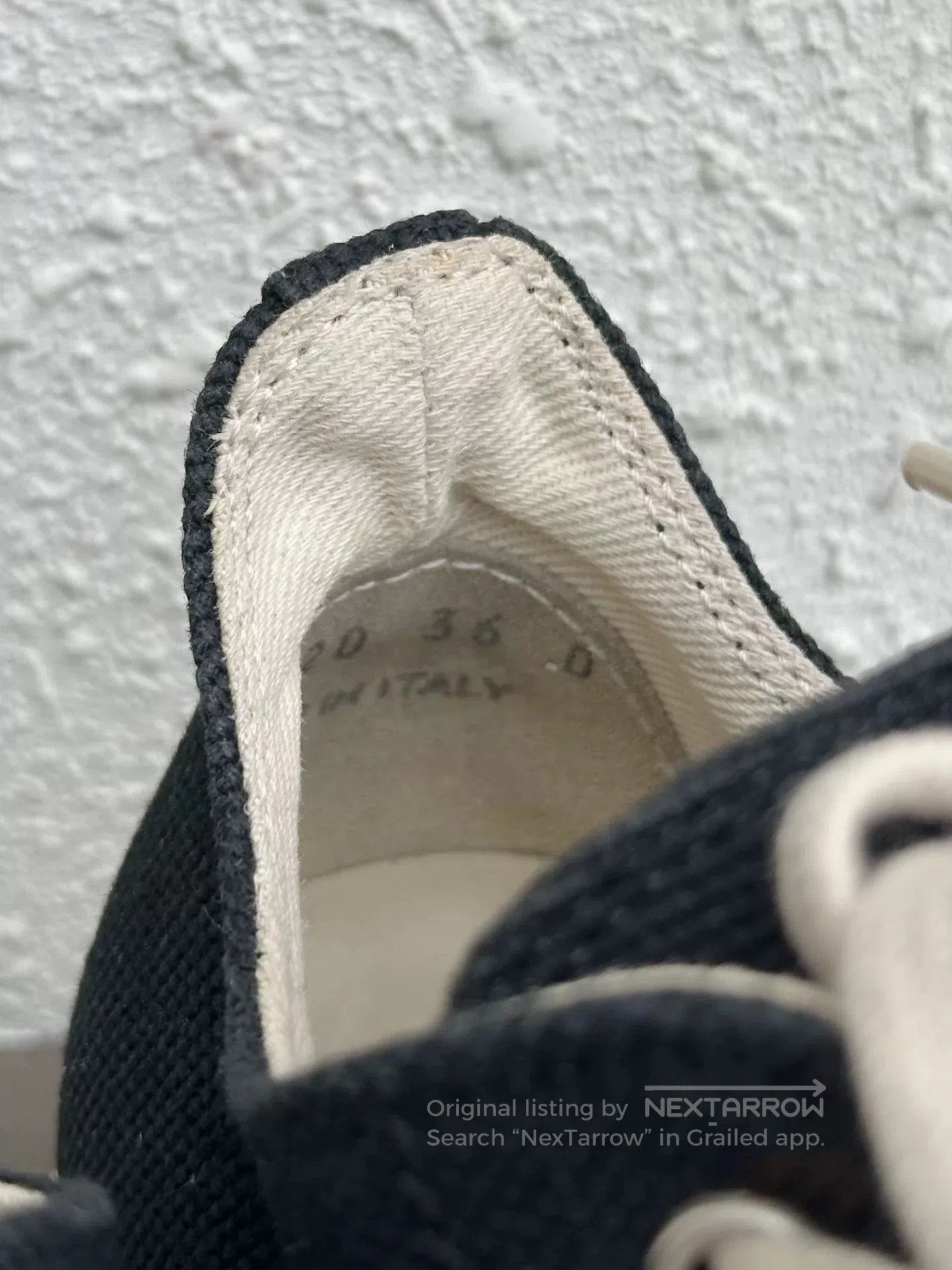 Rick Owens Drkshdw Rick Owens DRKSHDW Canvas Black White. Size US 5 / IT 35 - 9 Thumbnail