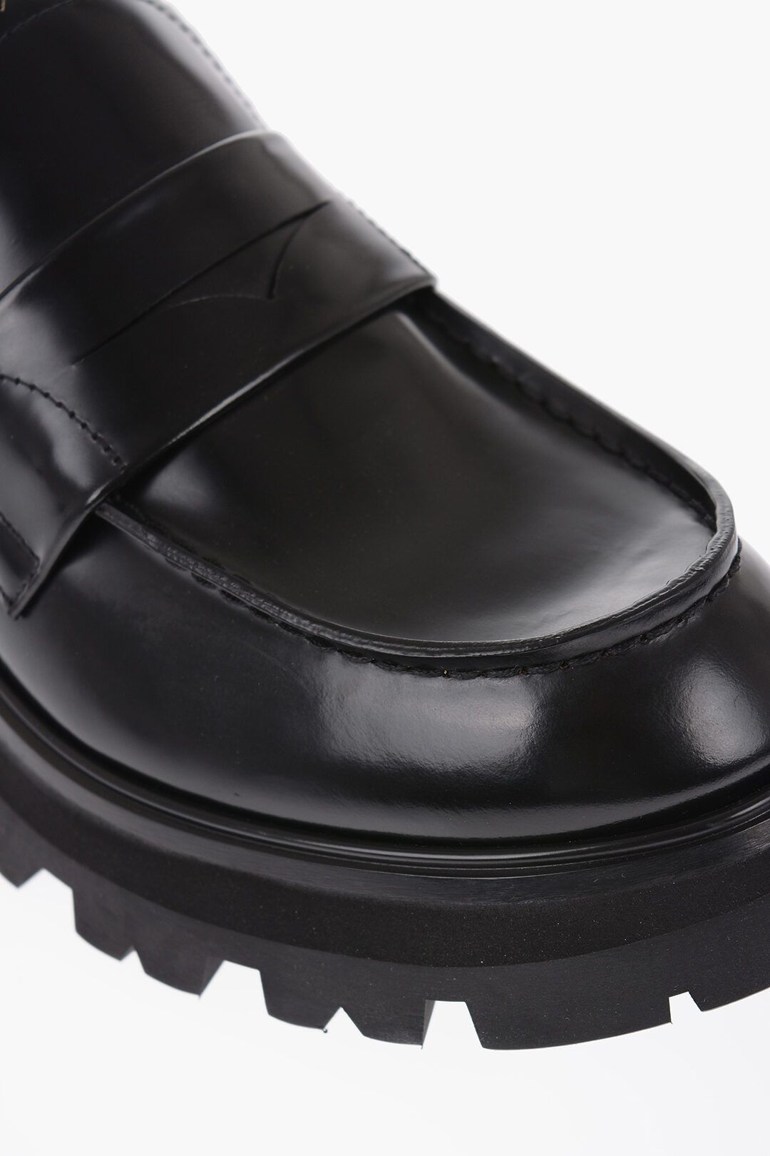 Alexander McQueen o1y1024 Loafers in Black Size US 12 / EU 45 - 4 Thumbnail