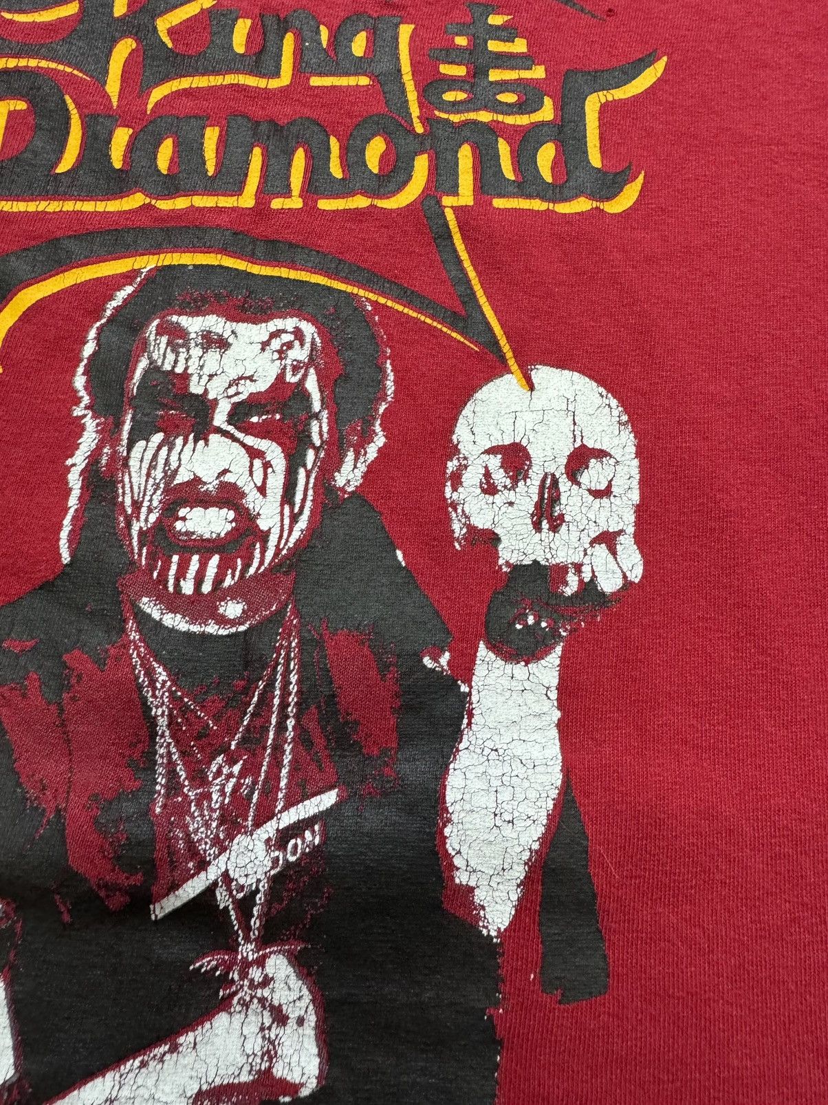 Band Tees × Vintage VINTAGE KING OF DIAMOND CONSPIRACY T SHIRT BLACK METAL Size US L / EU 52-54 / 3 - 9 Thumbnail