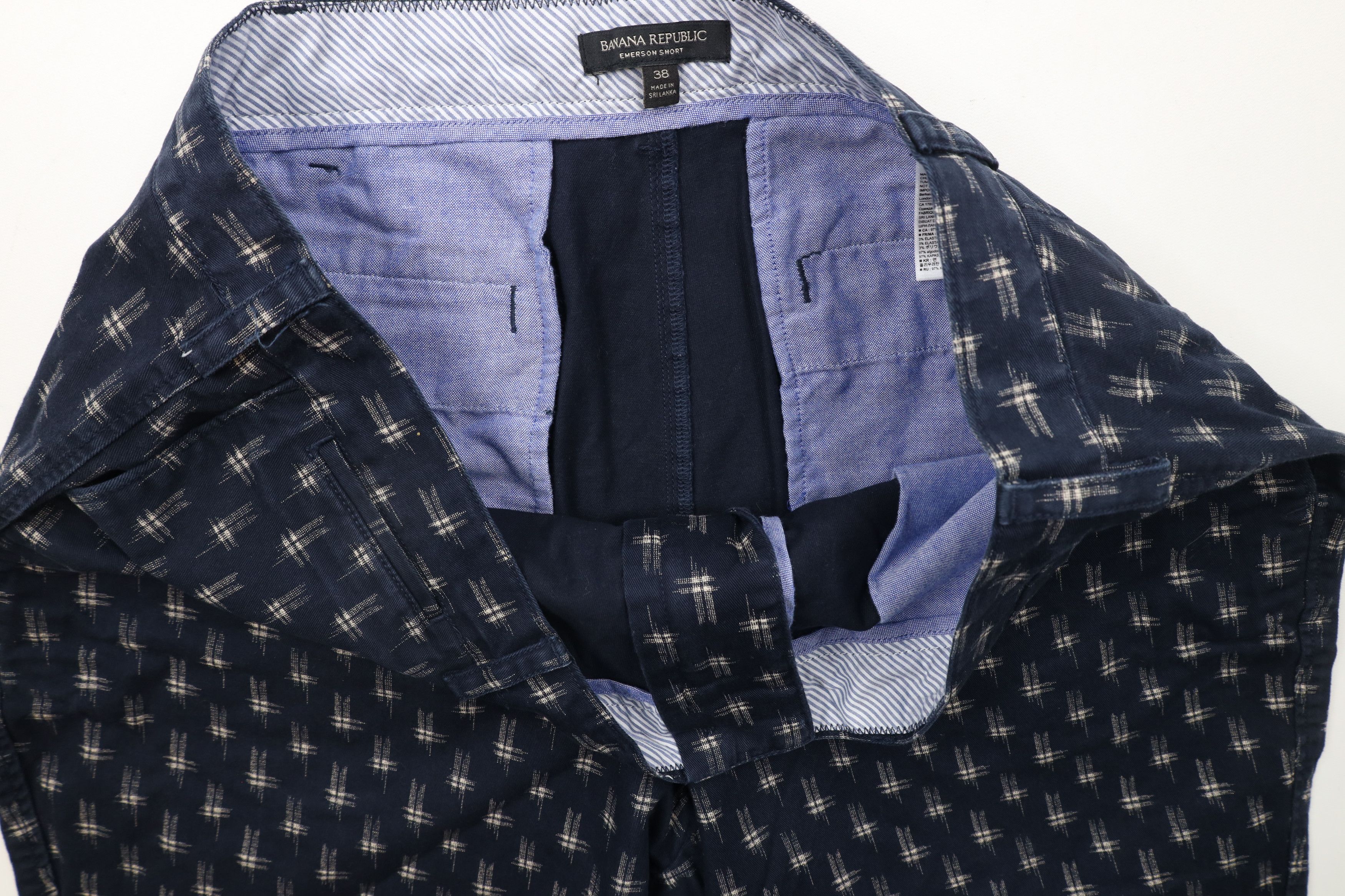 Banana Republic × Vintage Banana Republic Heavyweight Crosshatch Emerson Chino Shorts Size US 38 / EU 54 - 7 Thumbnail