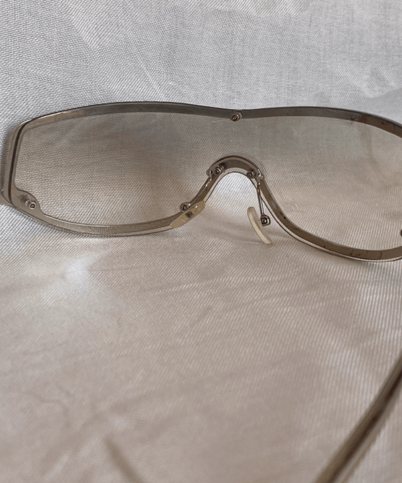 Gucci Gucci Sunglasses Mask Logo Shield GG Sport Vintage Size ONE SIZE - 3 Thumbnail