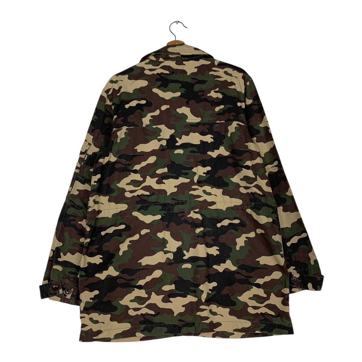 Japanese Brand AZUL MOUSSY Camo Jacket Military Army Fashion #1216-C55 Size US L / EU 52-54 / 3 - 7 Thumbnail
