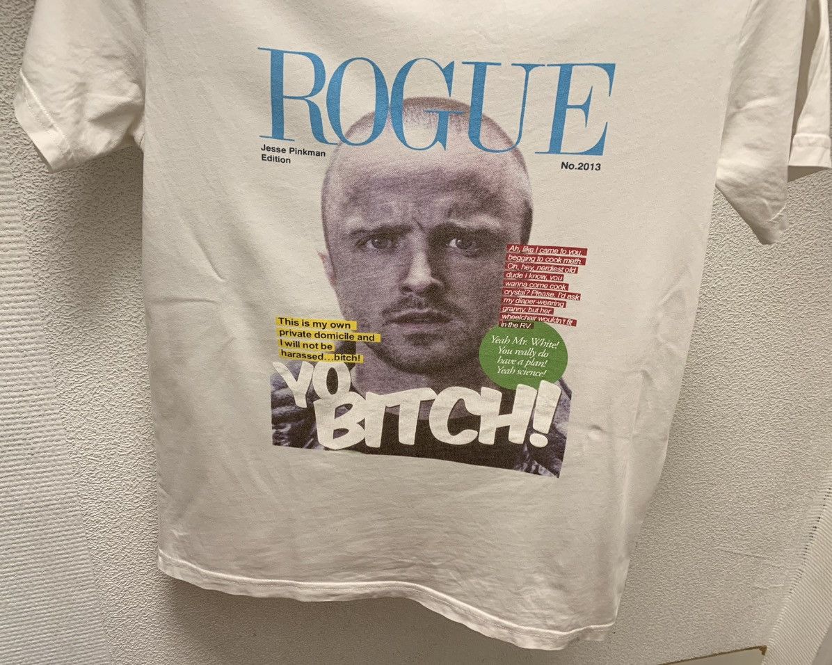 Weekend Offender Jesse Pinkman Yo Bitch white casual t-shirt rogue Weekend S Size US S / EU 44-46 / 1 - 3 Thumbnail
