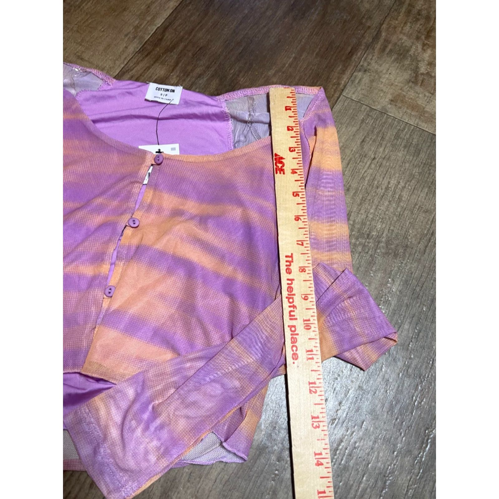 Cotton On Cotton On Button Up Blouse Womens Small S Long Sleeve Pink Cotton On Regular Button-Up Blouse Women Size S / US 4 / IT 40 - 2 Thumbnail