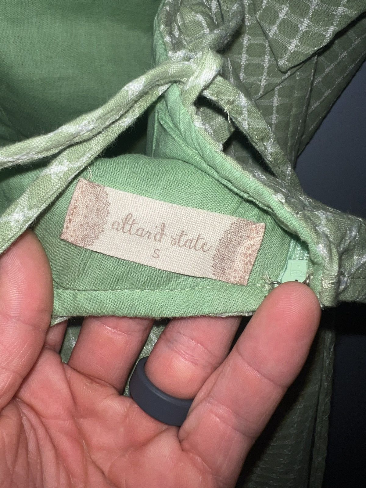 Designer × Lululemon × Other NWT Womens Altard State Light Green summer dress- size S Size S / US 4 / IT 40 - 5 Thumbnail