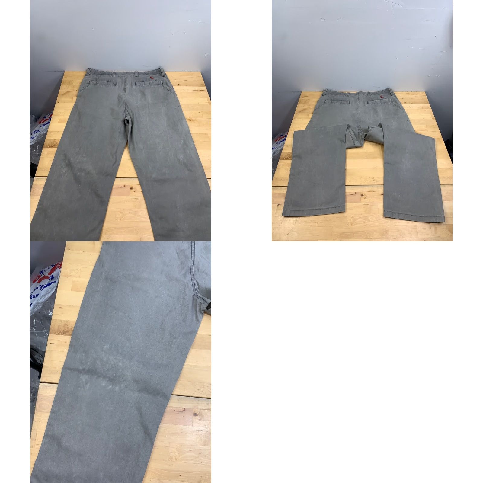 Element Element Pants Skateboarding Men 36x28 Gray Distress Pockets 11955 Size US 36 / EU 52 - 9 Thumbnail