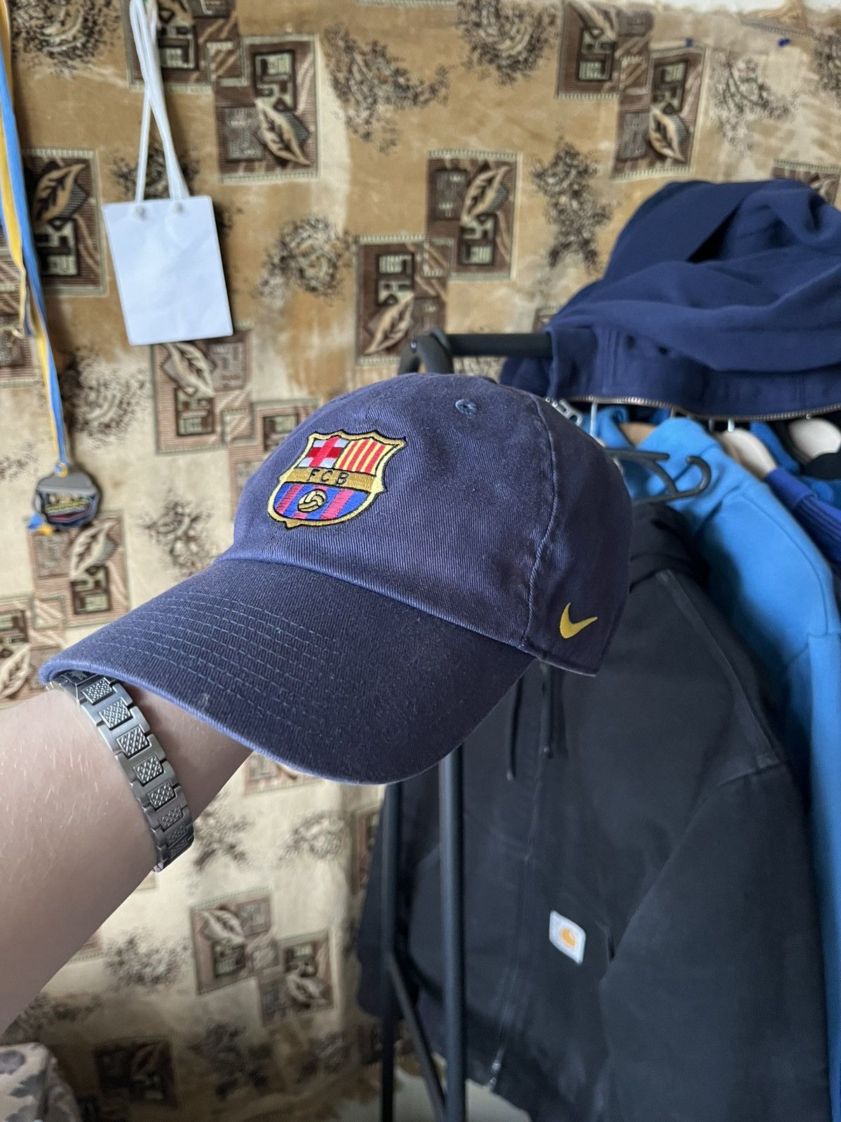 Nike FC Barcelona x Nike Cap – Vintage Football Classic Size ONE SIZE - 1 Thumbnail