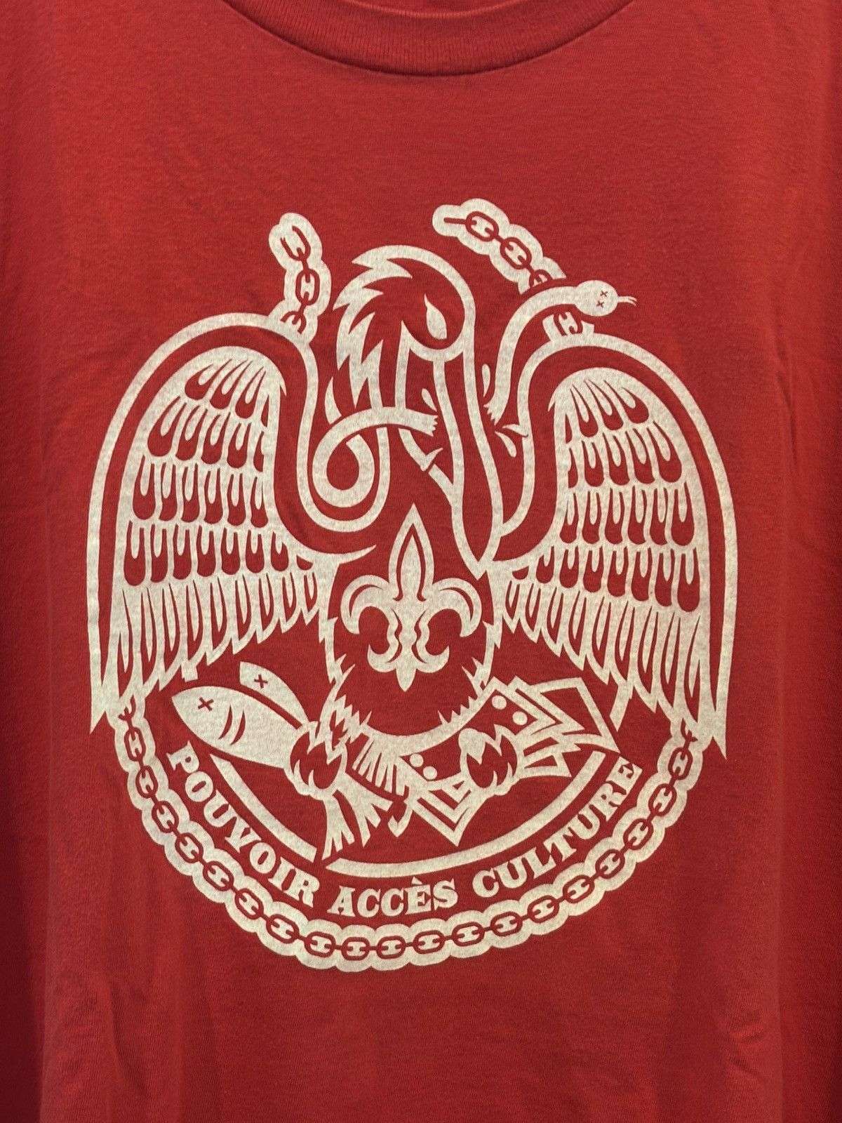 American Apparel Dirty Coast New Orleans State Seal Red Shirt Acadiana - XL Size US XL / EU 56 / 4 - 2 Thumbnail