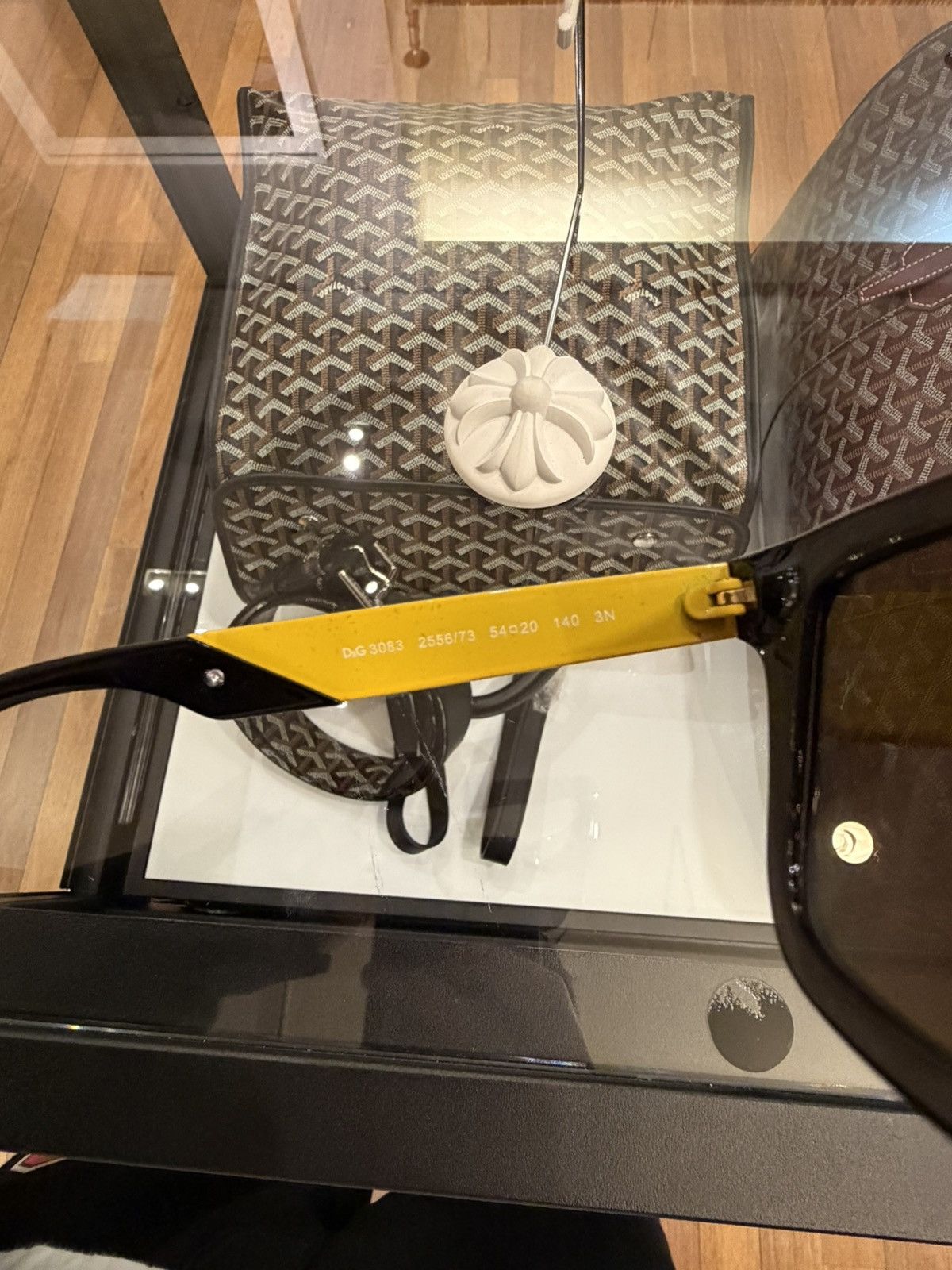 Dolce & Gabbana Dolce & Gabbana Sunglasses Black / Yellow Size ONE SIZE - 5 Thumbnail