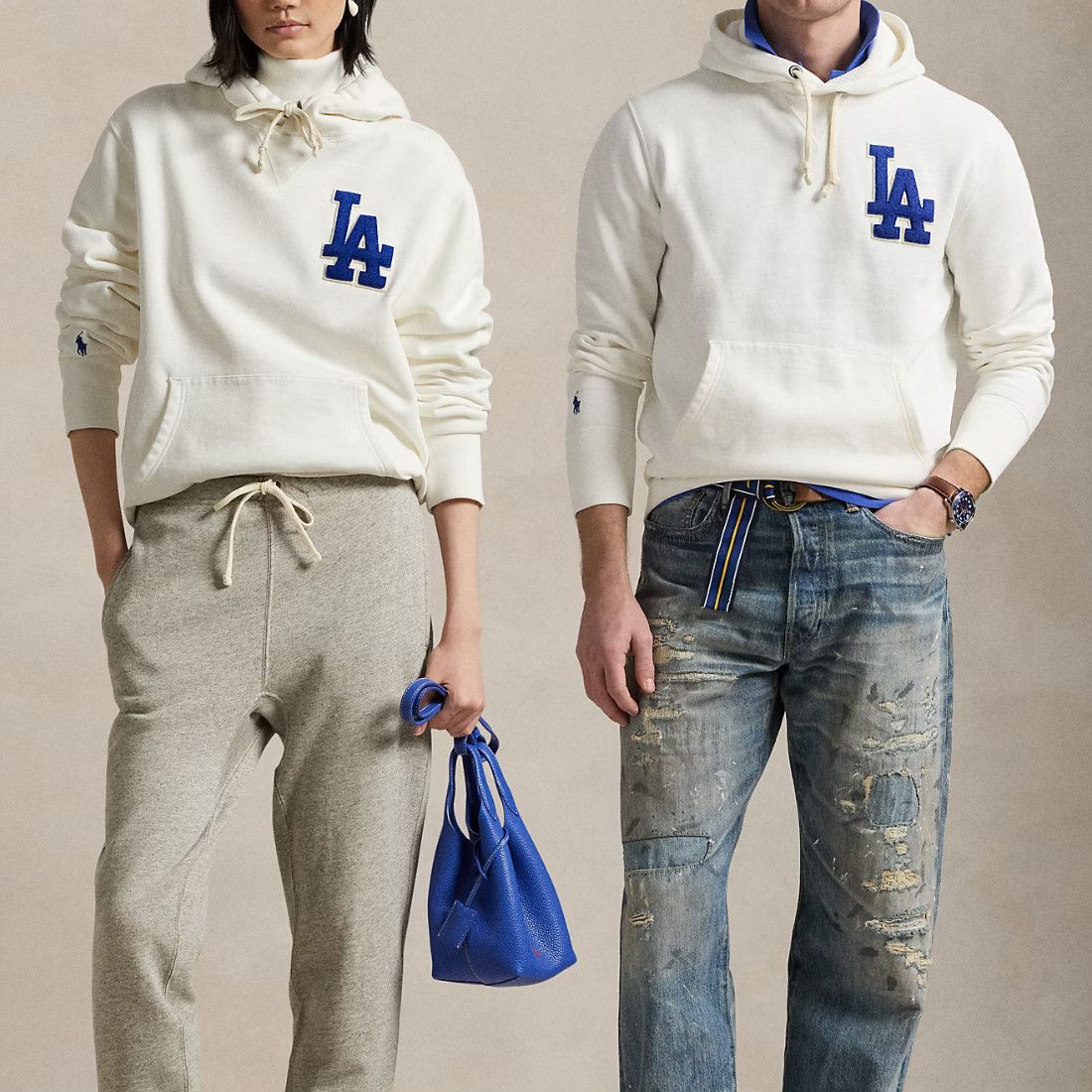Polo Ralph Lauren Polo Ralph Lauren LA Dodgers Fleece Pullover Hoodie Size US M / EU 48-50 / 2 - 5 Thumbnail