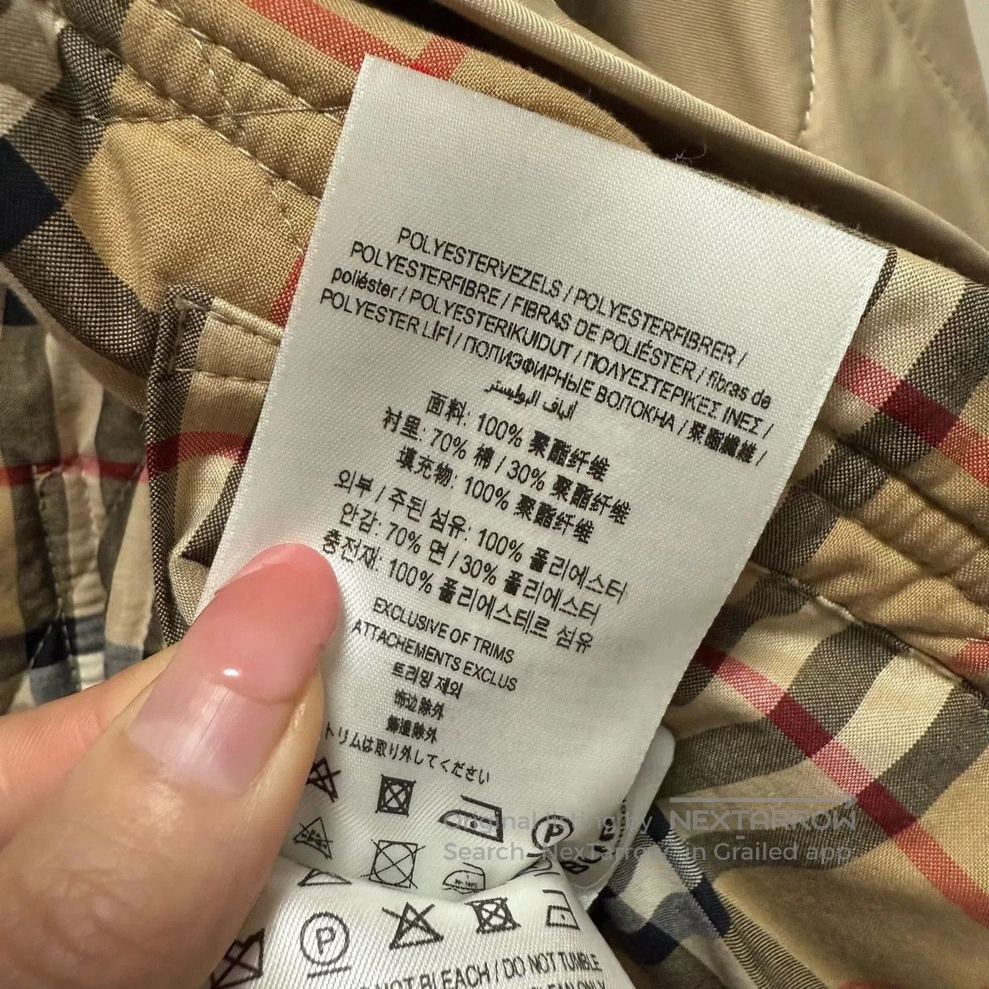 Burberry Burberry Diamond Quilted Cotton Coat. Size S / US 4 / IT 40 - 3 Thumbnail