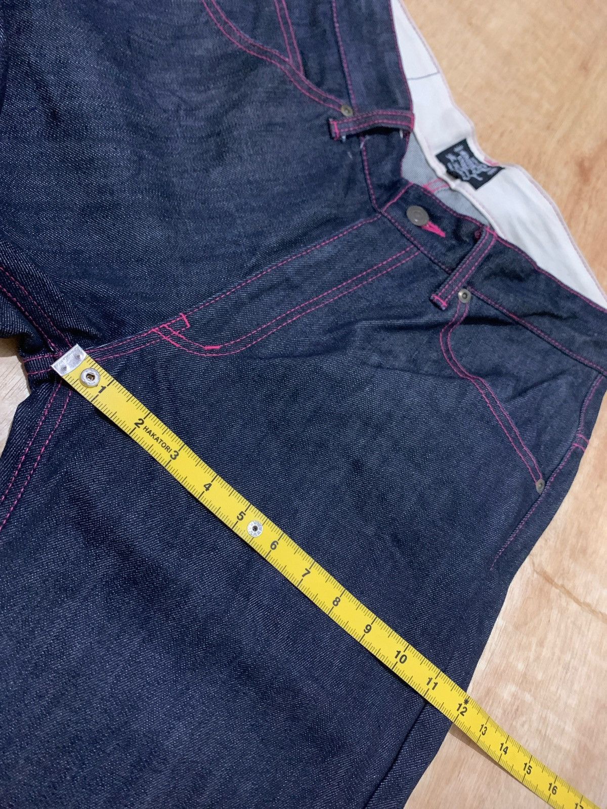 Hysteric Glamour × Japanese Brand Monitor Supply Union Made Denim Jeans Size US 32 / EU 48 - 12 Thumbnail