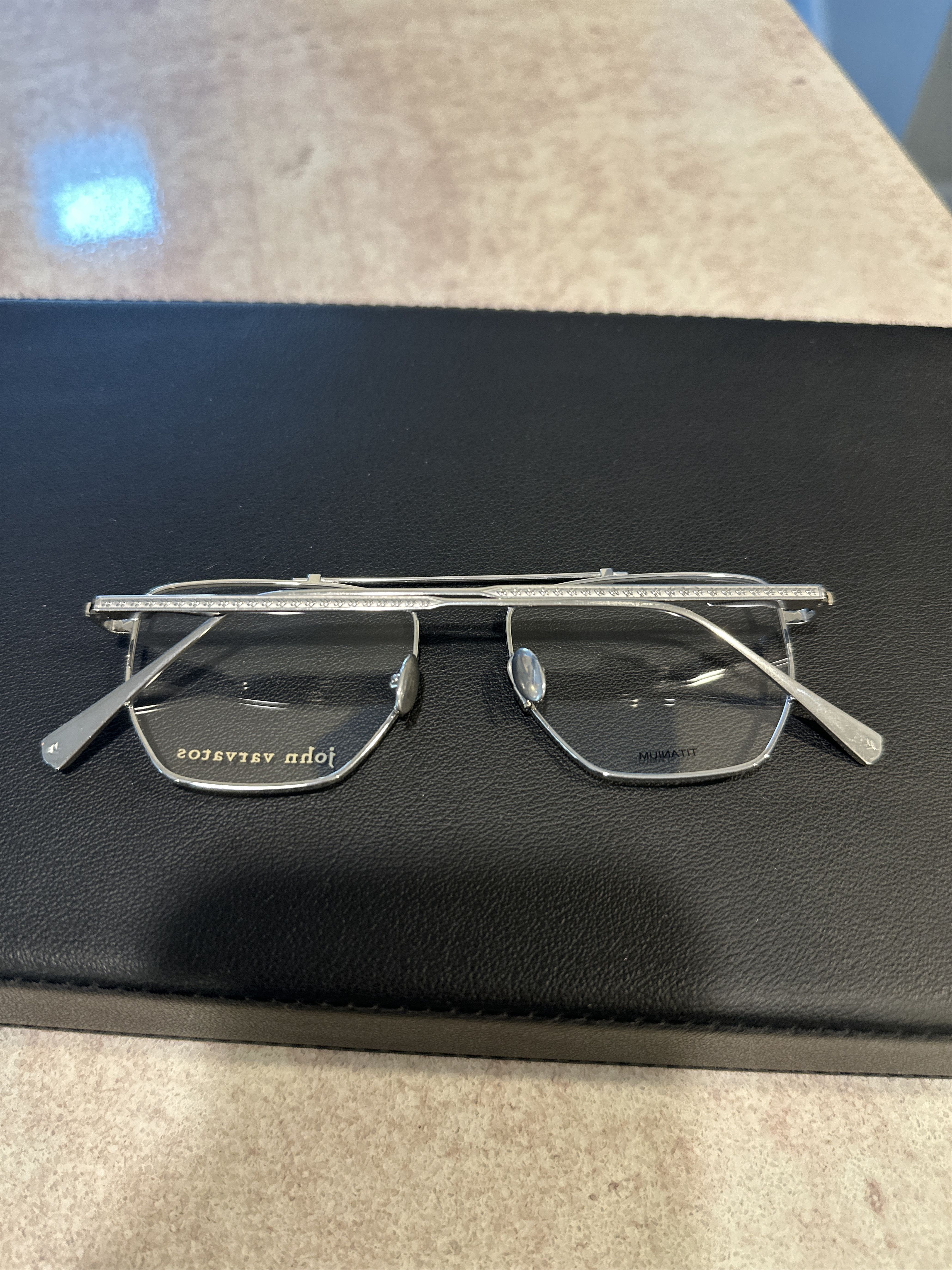 John Varvatos VJV190 51-17-145 Silver Glasses Size ONE SIZE - 2 Thumbnail
