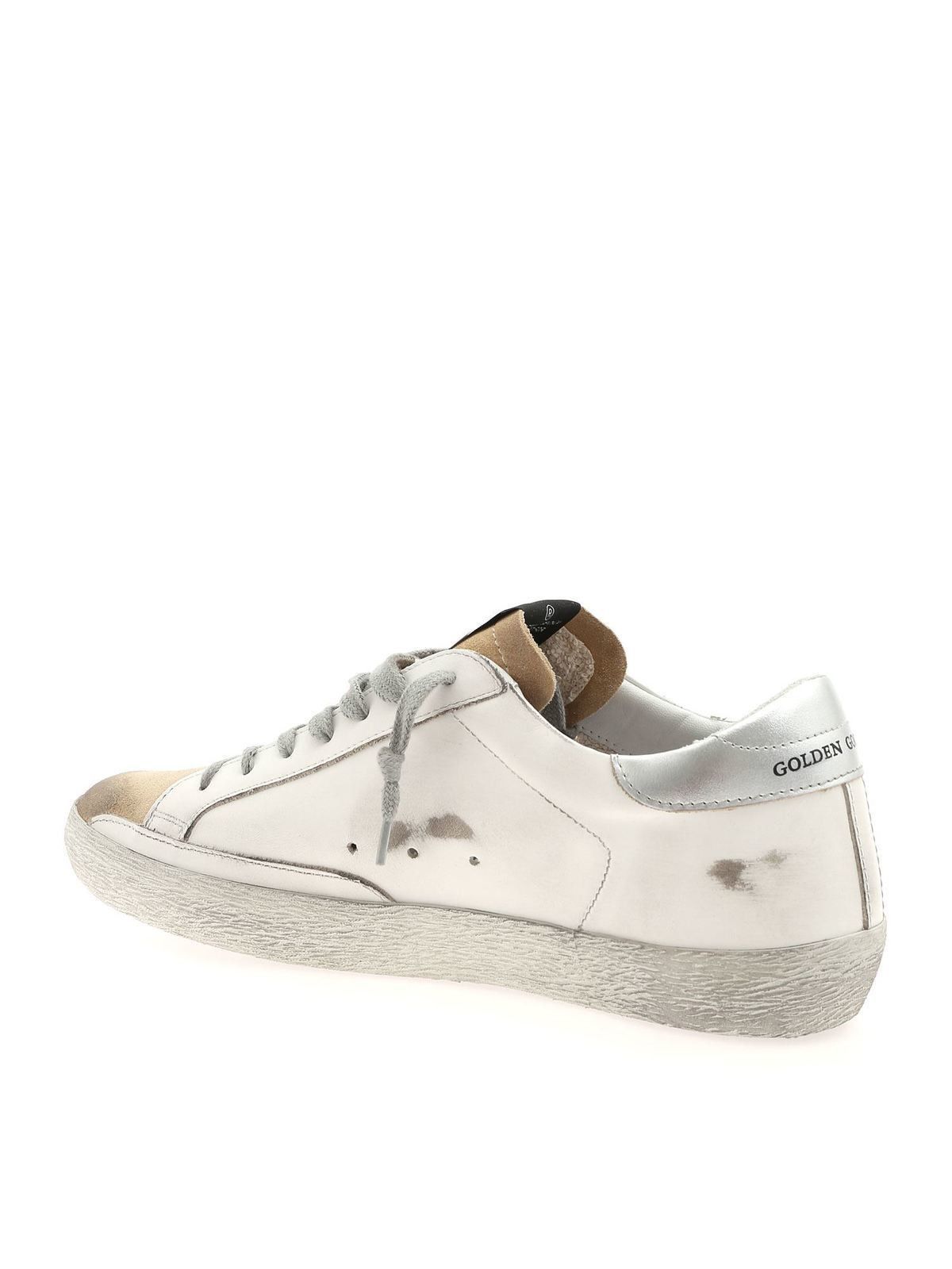 Golden Goose o1w1db10426 Super-Star Low-Top Sneakers in Multicolor Size US 12 / EU 45 - 3 Thumbnail