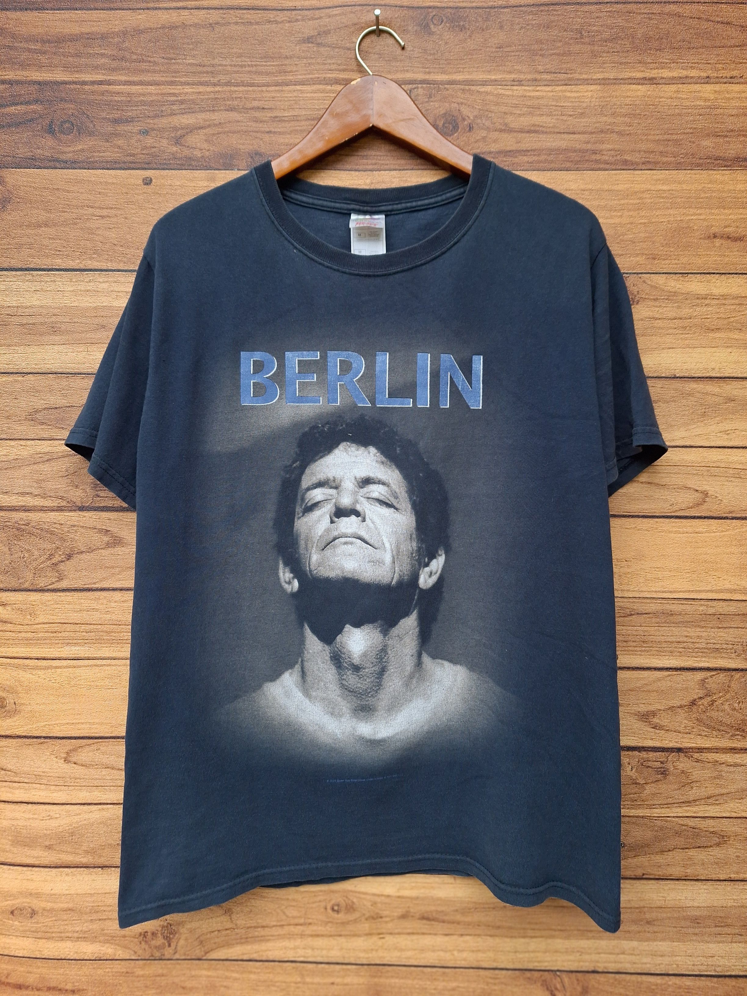 image of Band Tees x Rock Band Vintage Lou Reed The Velvet Underground Soundgarden in Navy (Size Medium)
