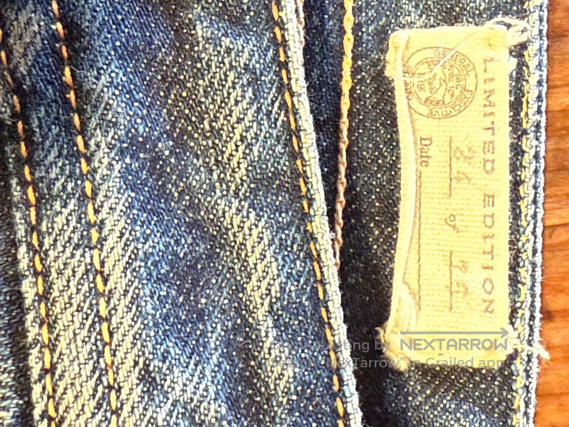 Freewheelers Freewheelers George Washington 1874 Jeans. Size US 28 / EU 44 - 3 Thumbnail