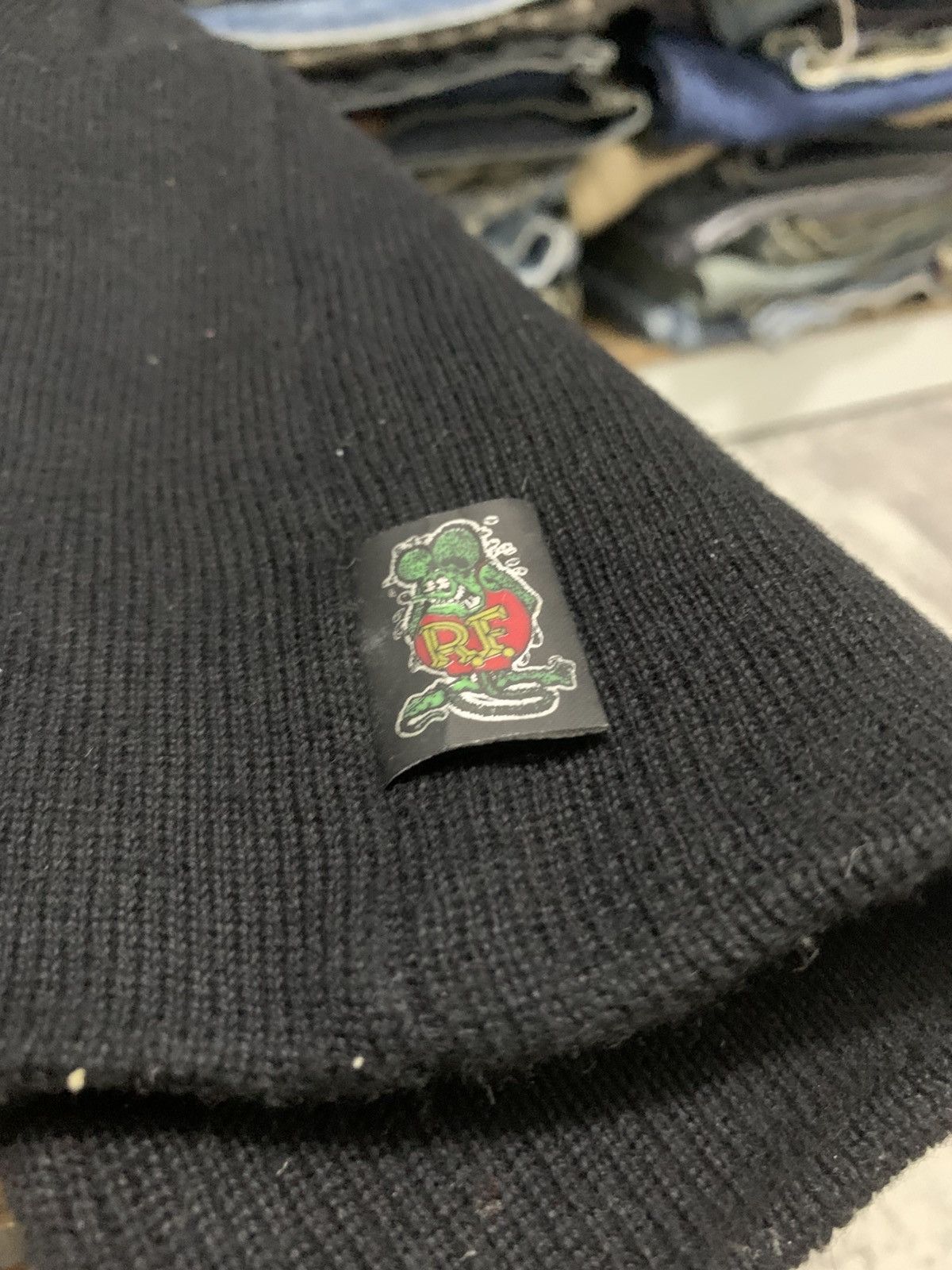 If Six Was Nine Vintage Ratfink Mooneyes Beanie Hat Size ONE SIZE - 8 Thumbnail