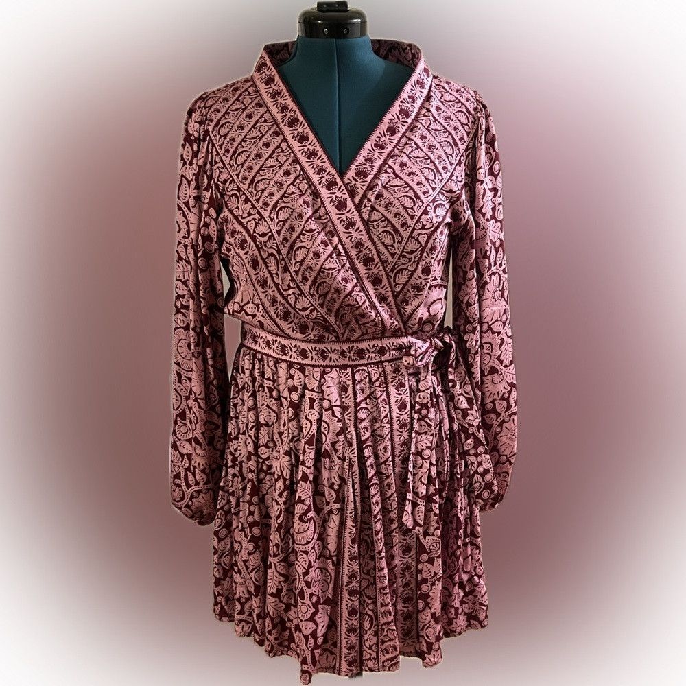 Anthropologie Anthropologie Omika wrap dress size L Size L / US 10 / IT 46 - 5 Thumbnail