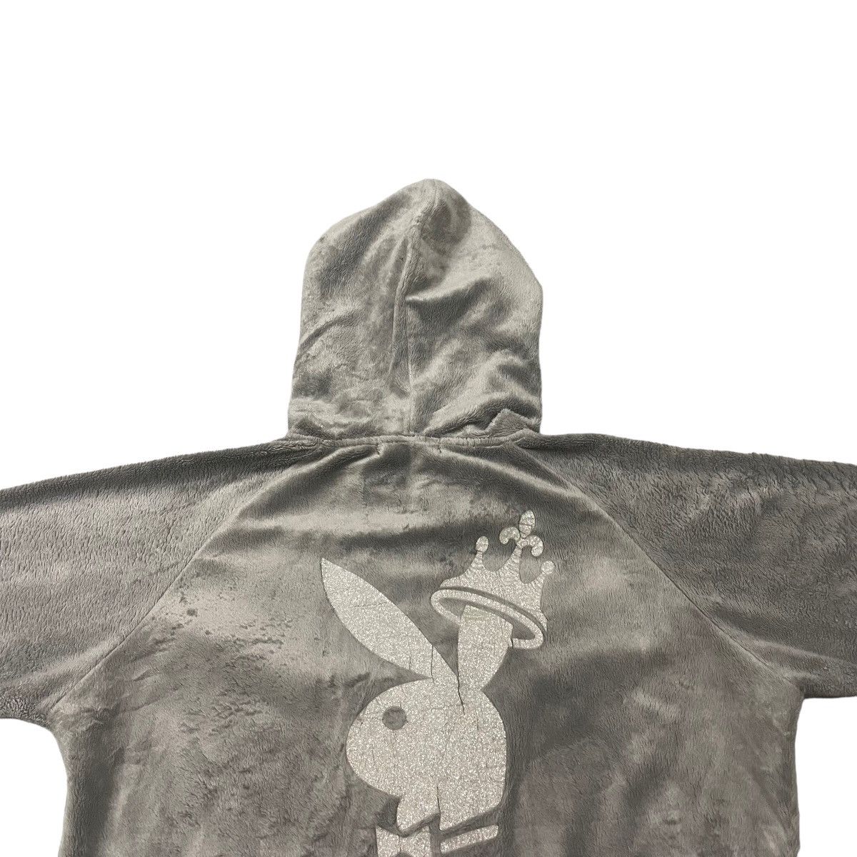Playboy Vintage Playboy Bunny Fleece Hoodie Jacket Size M / US 6-8 / IT 42-44 - 4 Thumbnail