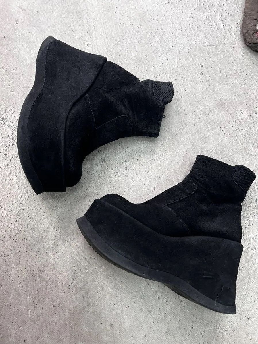New Rock Suede leather opium punk y2k new rock style boots platform Size US 6 / IT 36 - 9 Thumbnail