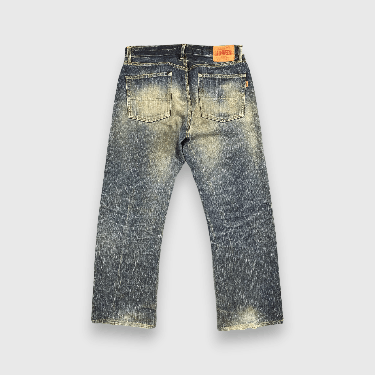 Edwin × Vintage Vintage Rusty Mud Wash Edwin Redline Jeans-J1843 Size US 36 / EU 52 - 2 Thumbnail