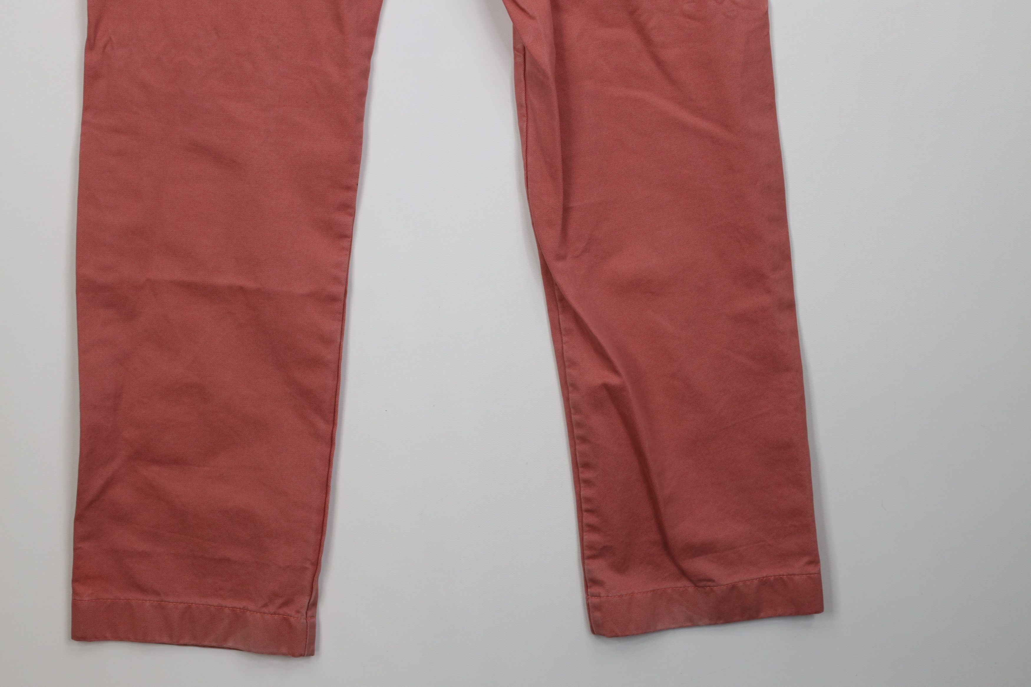 J.Crew J Crew Urban Slim Fit Stonewash Chino Pants Reddish Pink Size US 29 - 13 Thumbnail