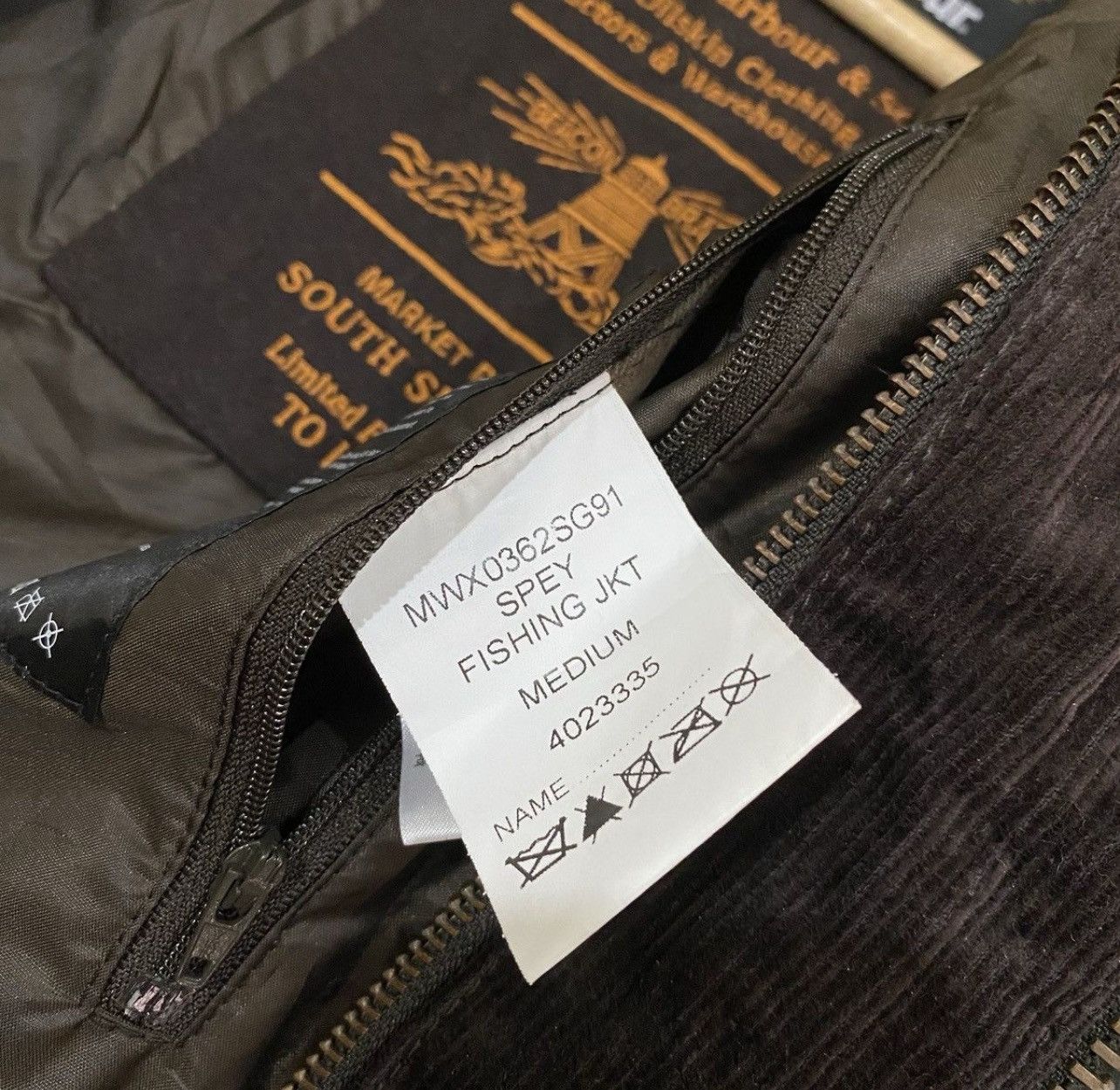 Barbour × TO KI TO 🔥Barbour TOKITO “Spey Fishing” Waxed Utility Jacket Size US M / EU 48-50 / 2 - 17 Thumbnail