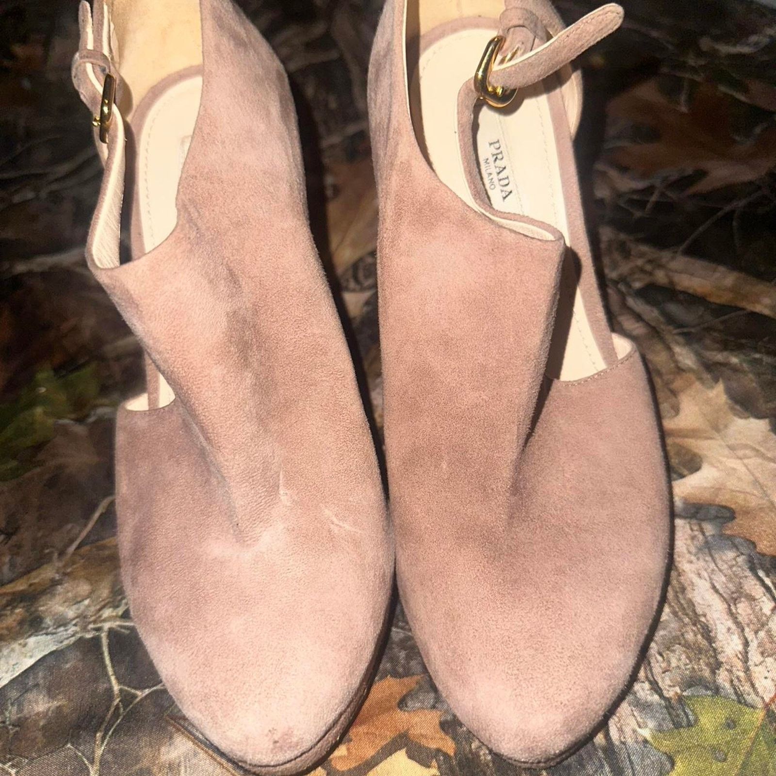 Prada Cute prada soft leather pumps Size US 5.5 / IT 35.5 - 6 Thumbnail