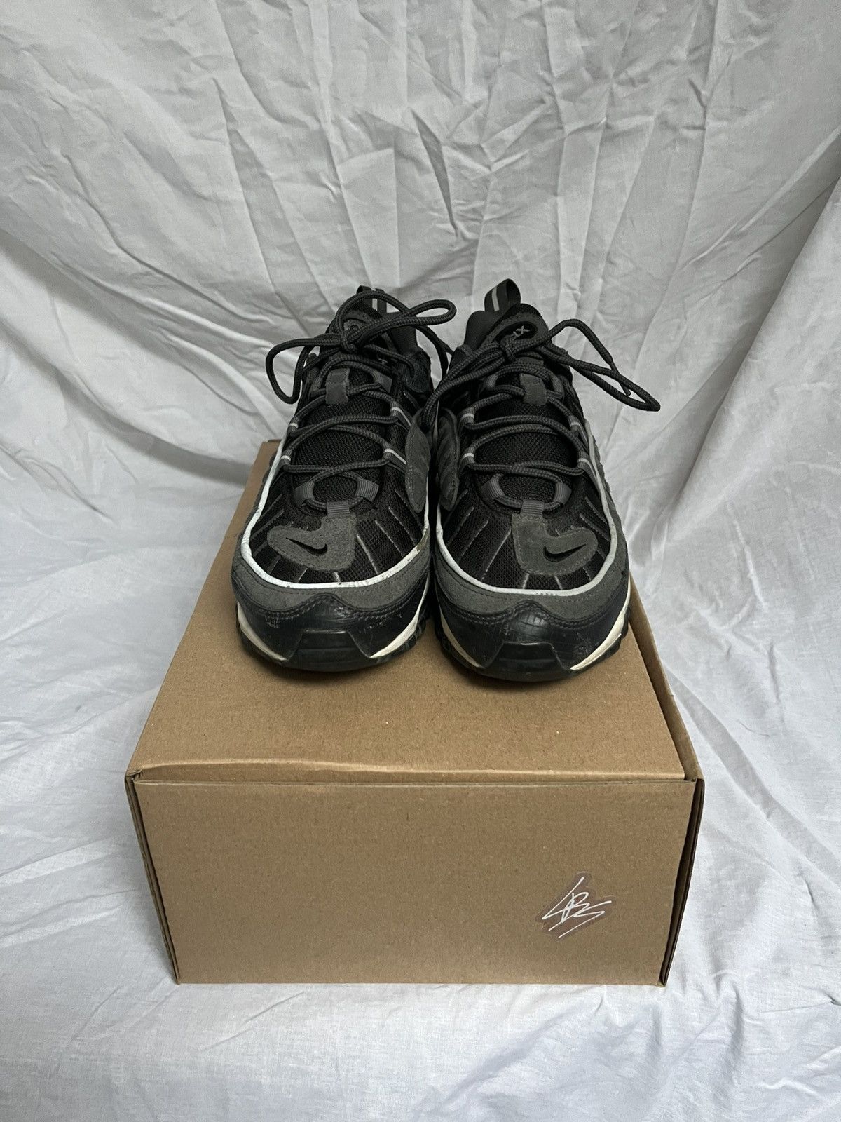 Nike Nike Air Max 98 SE « Black Anthrasite »🦏 Size US 8 / EU 41 - 2 Thumbnail