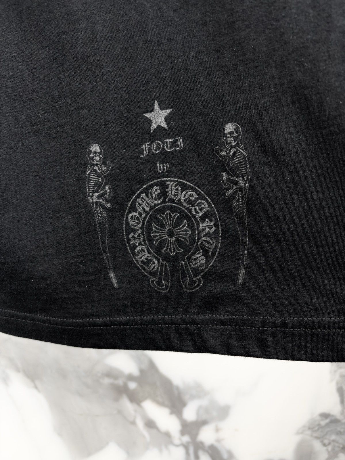 Chrome Hearts Chrome Hearts All Over Foti Skull Logo Longsleeve Tshirt Size US S / EU 44-46 / 1 - 4 Thumbnail