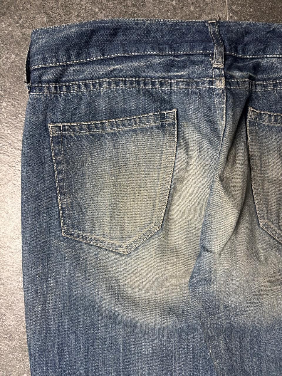 Japanese Brand 2000s Murder License Japan Distressed Flared Jeans Size US 34 / EU 50 - 11 Thumbnail