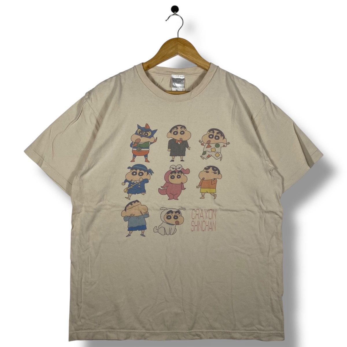 Japanese Brand Japanese Cartoon CRAYON SHIN CHAN Graphic Tee Shirt Size US XL / EU 56 / 4 - 1 Thumbnail
