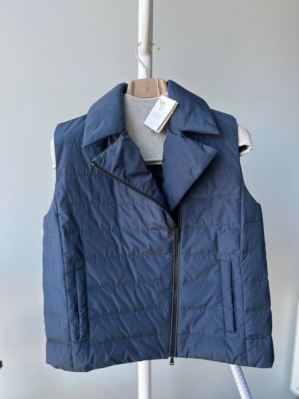 Brunello Cucinelli RRP4340$! Brunello Cucinelli Vest Down Puffer Ledies Size M / US 6-8 / IT 42-44 - 11 Thumbnail