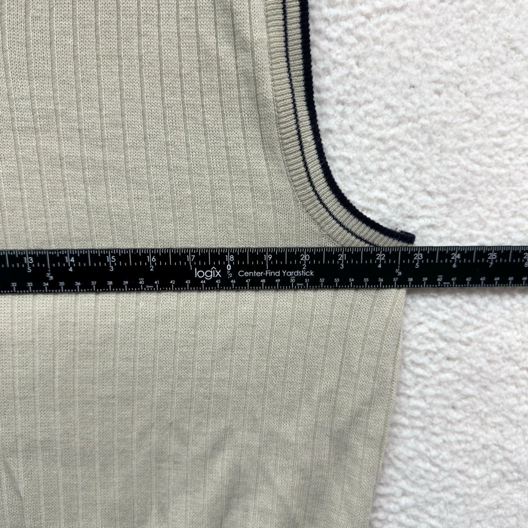 Vintage VINTAGE Xtreme Gear XG Sweater Vest Skater Grunge 90s Y2K Beige Tan Large L Womens/Mens Size US L / EU 52-54 / 3 - 5 Thumbnail