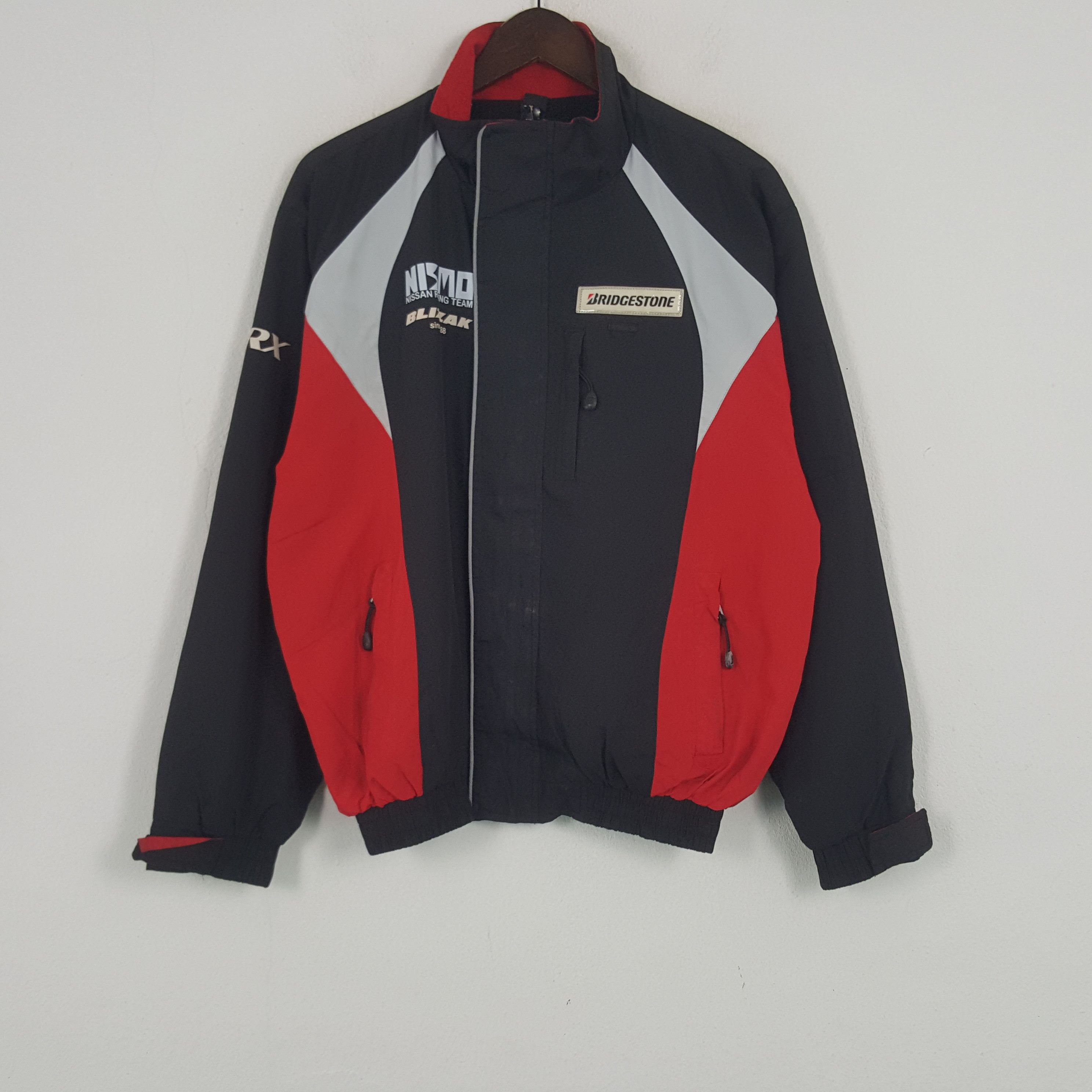 Japanese Brand × Vintage Vintage Bridgestone X Nismo Custom Worker Windbreaker Jacket Size US L / EU 52-54 / 3 - 3 Thumbnail