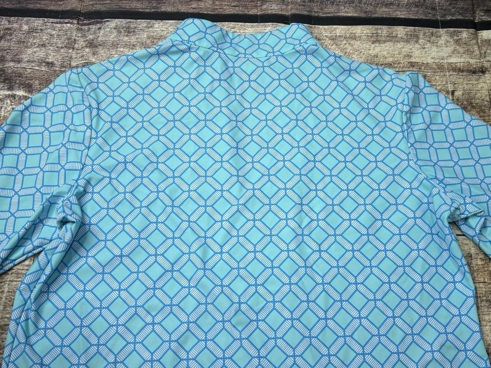 Other Jude Connally Dress Womens Large Shift V-Neck Geometric USA Size L / US 10 / IT 46 - 6 Thumbnail