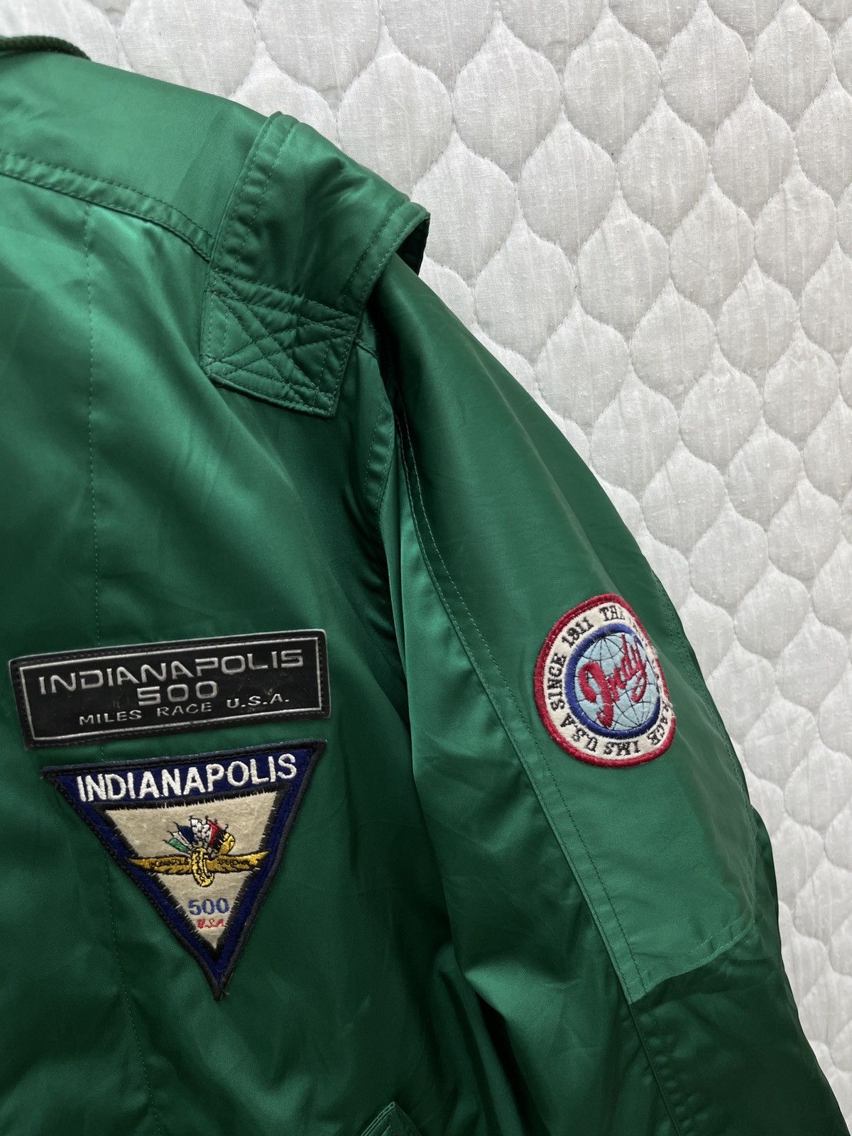 Sports Specialties 🔥🔥🔥VTG INDIANAPOLIS 500 MILES RACE USA JACKET Size US M / EU 48-50 / 2 - 13 Thumbnail
