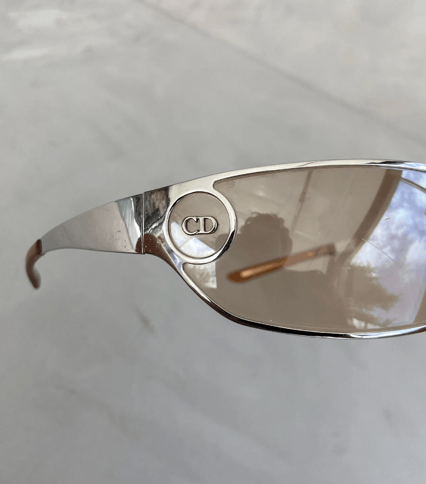 Dior Christian Dior Sunglasses Start Pop Shield Vintage Size ONE SIZE - 5 Thumbnail