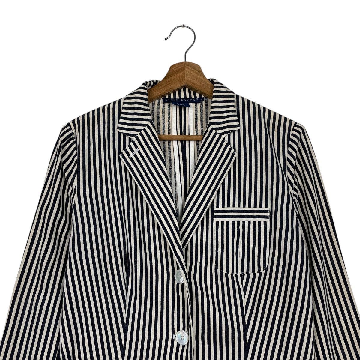 Ralph Lauren Vtg Ralph Lauren Hickory Women Crop Jacket Size M / US 6-8 / IT 42-44 - 2 Thumbnail